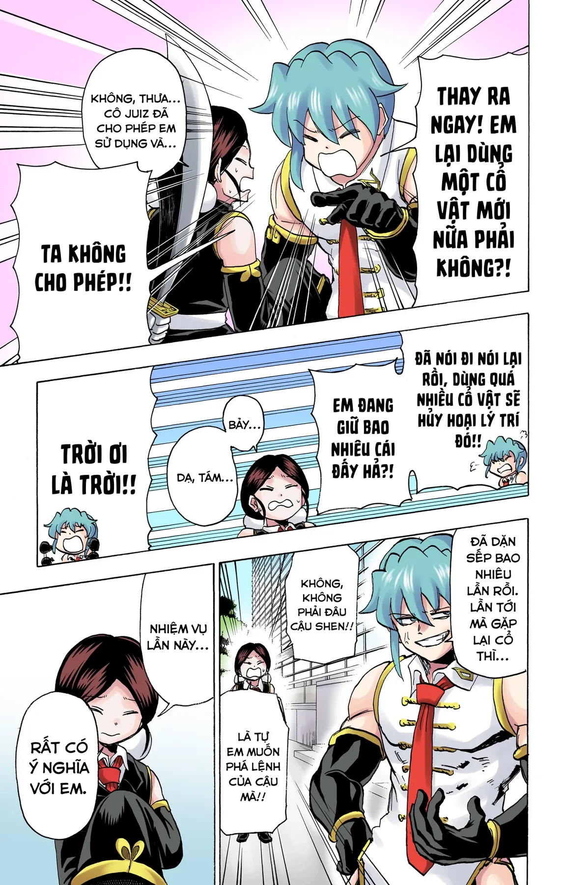 Undead Unluck Có Màu Chapter  57 - 7