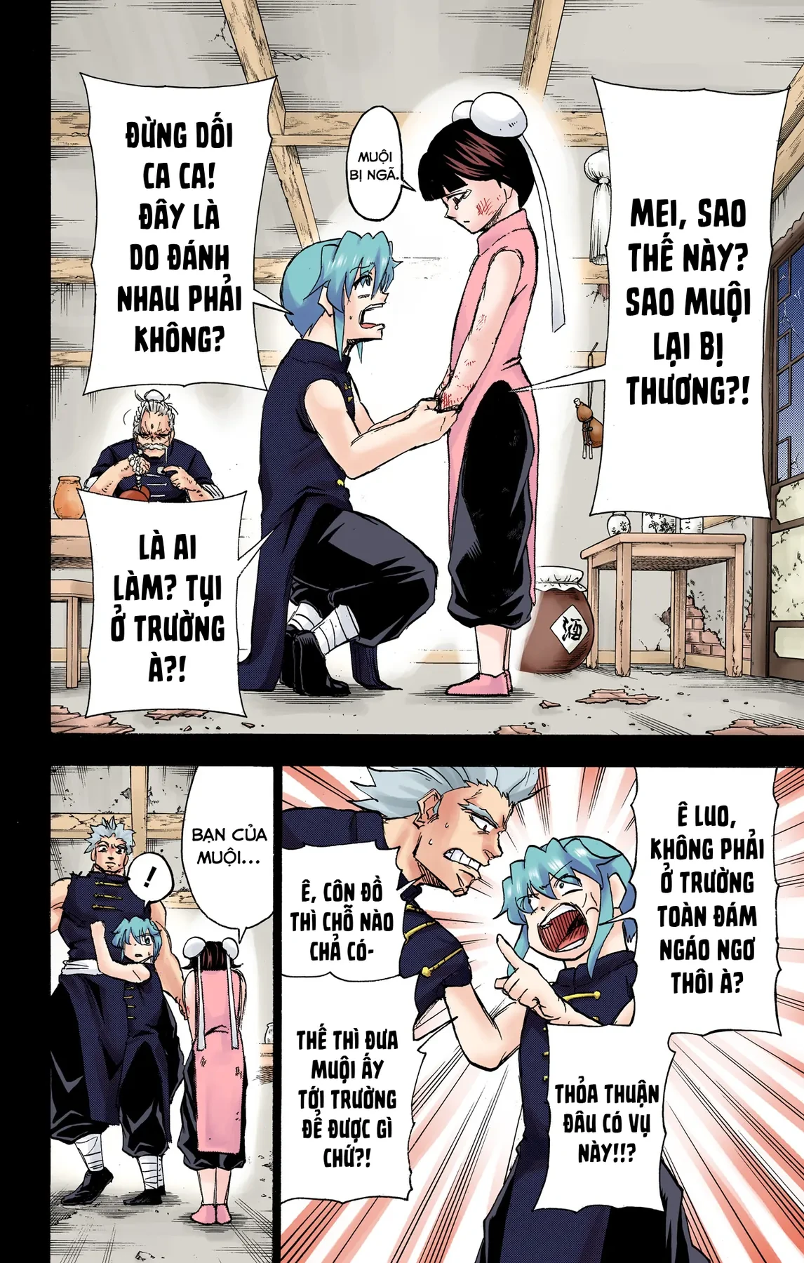 Undead Unluck Có Màu Chapter  59 - 12