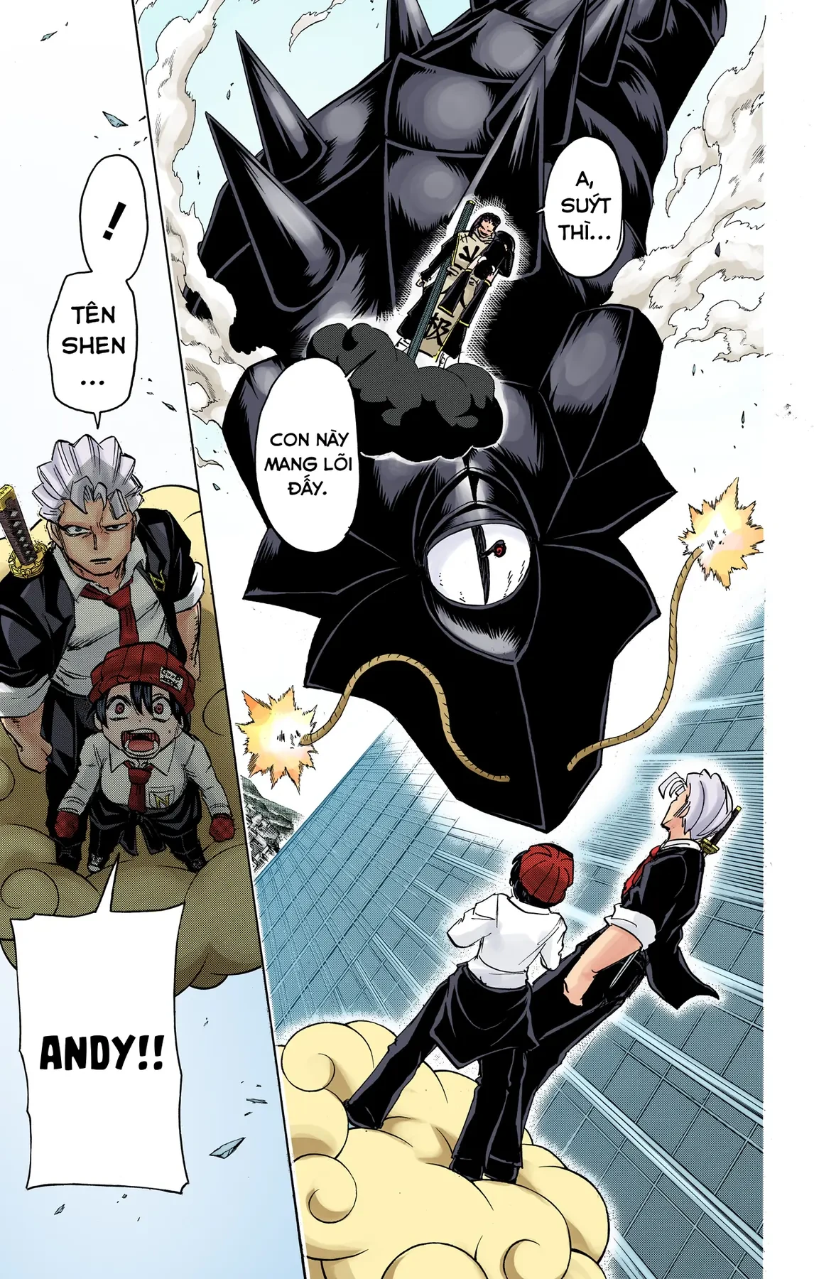 Undead Unluck Có Màu Chapter  60 - 11