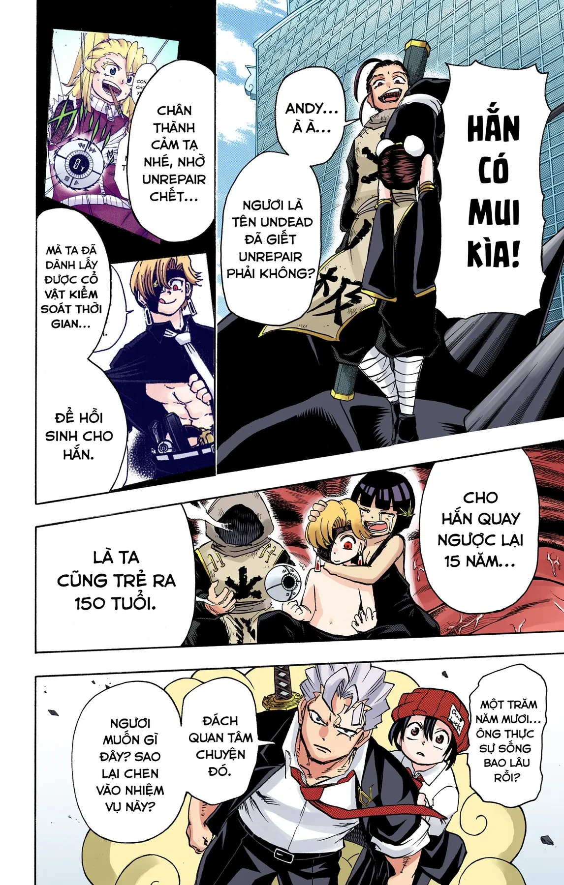 Undead Unluck Có Màu Chapter  60 - 12