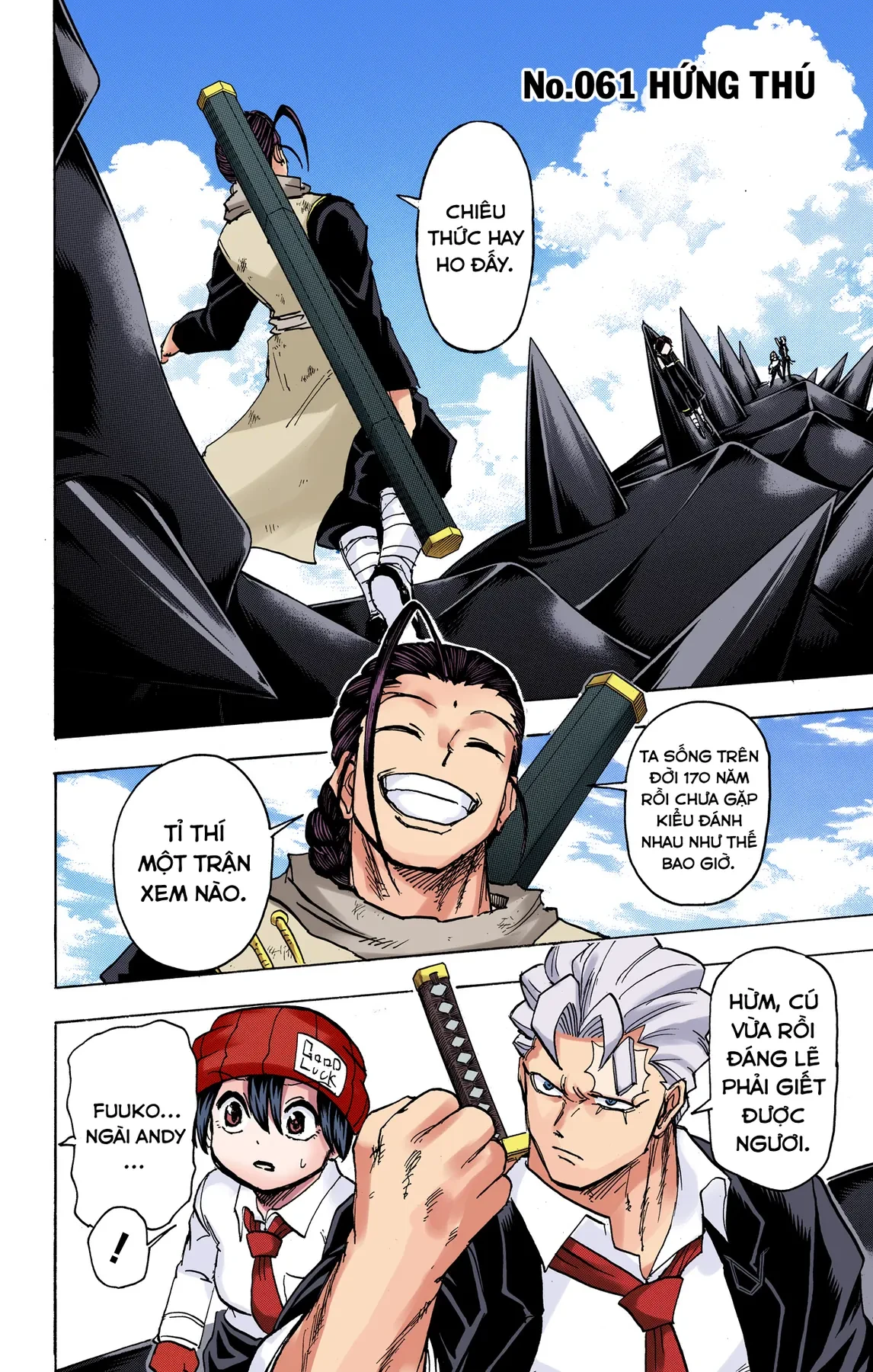 Undead Unluck Có Màu Chapter  61 - 3