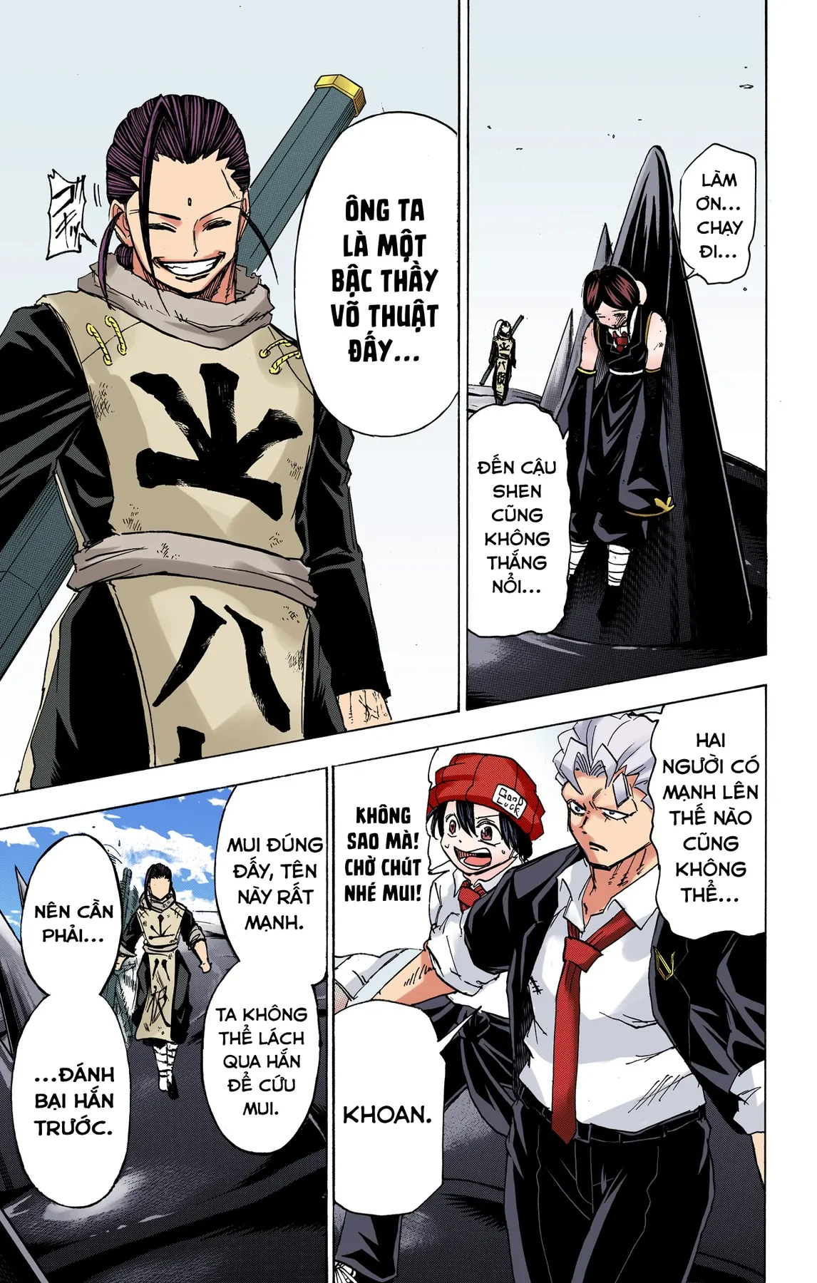 Undead Unluck Có Màu Chapter  61 - 4