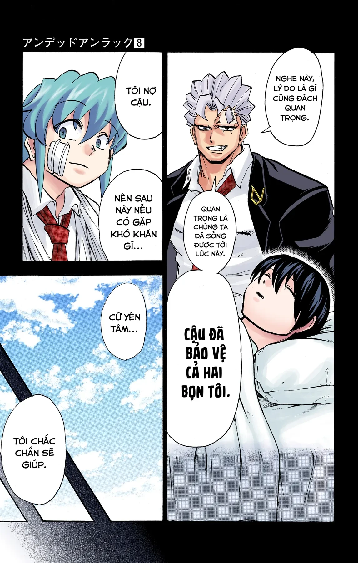 Undead Unluck Có Màu Chapter  62 - 4
