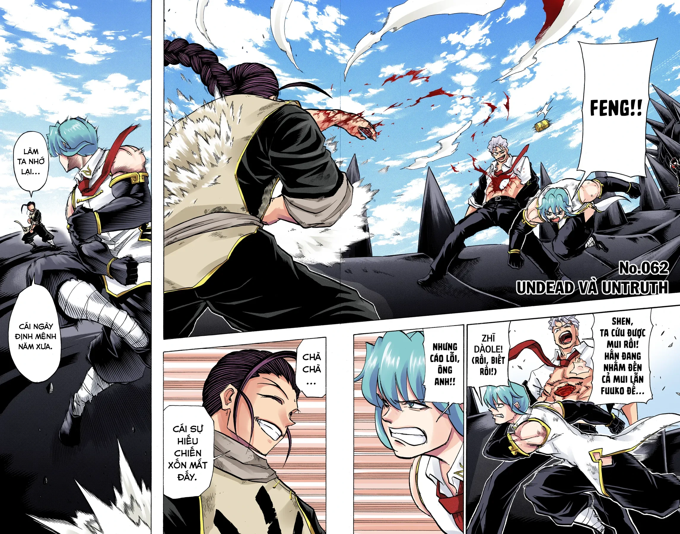 Undead Unluck Có Màu Chapter  62 - 5