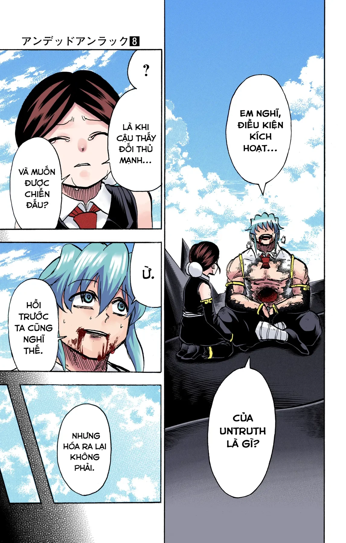 Undead Unluck Có Màu Chapter  64 - 8