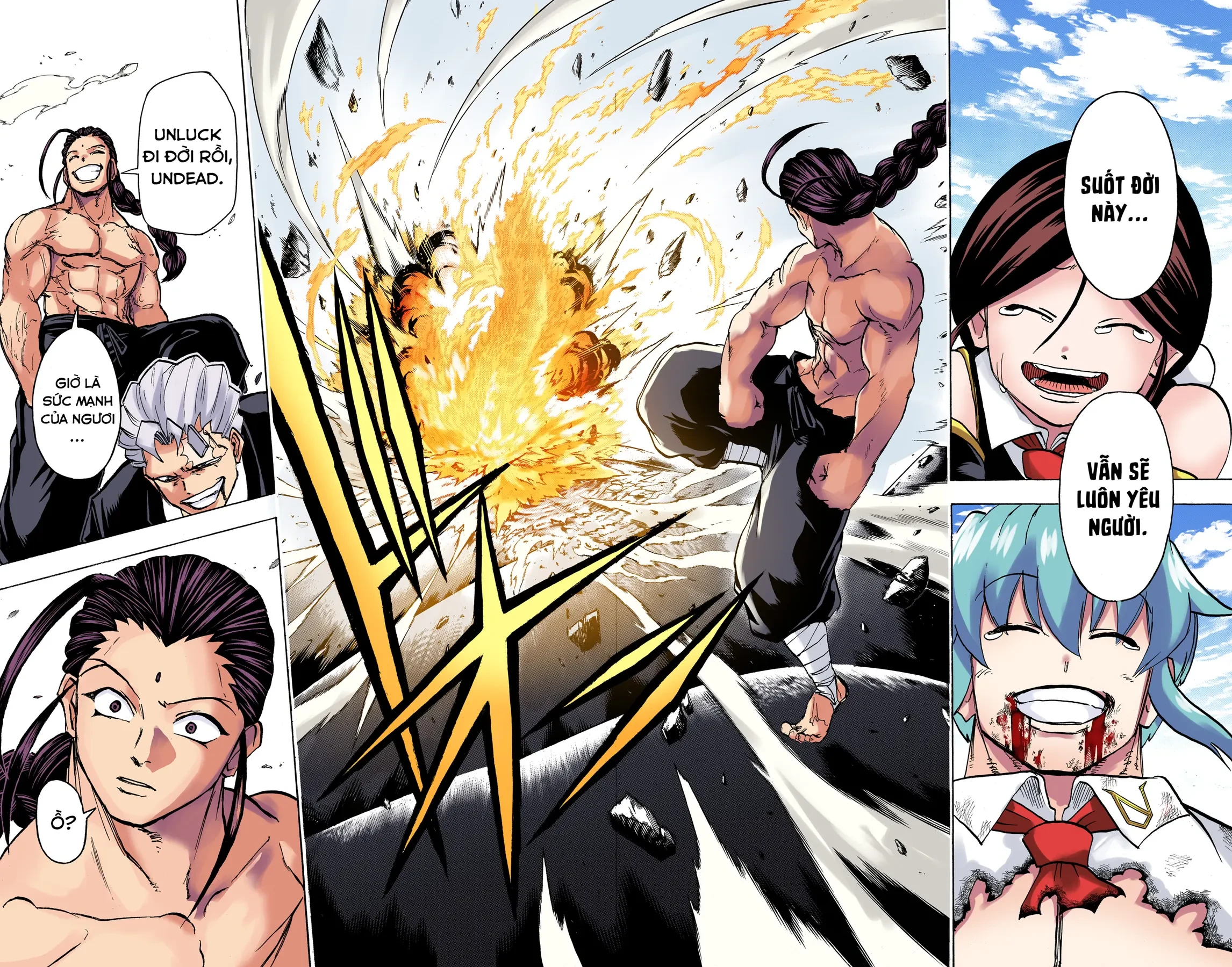 Undead Unluck Có Màu Chapter  64 - 16