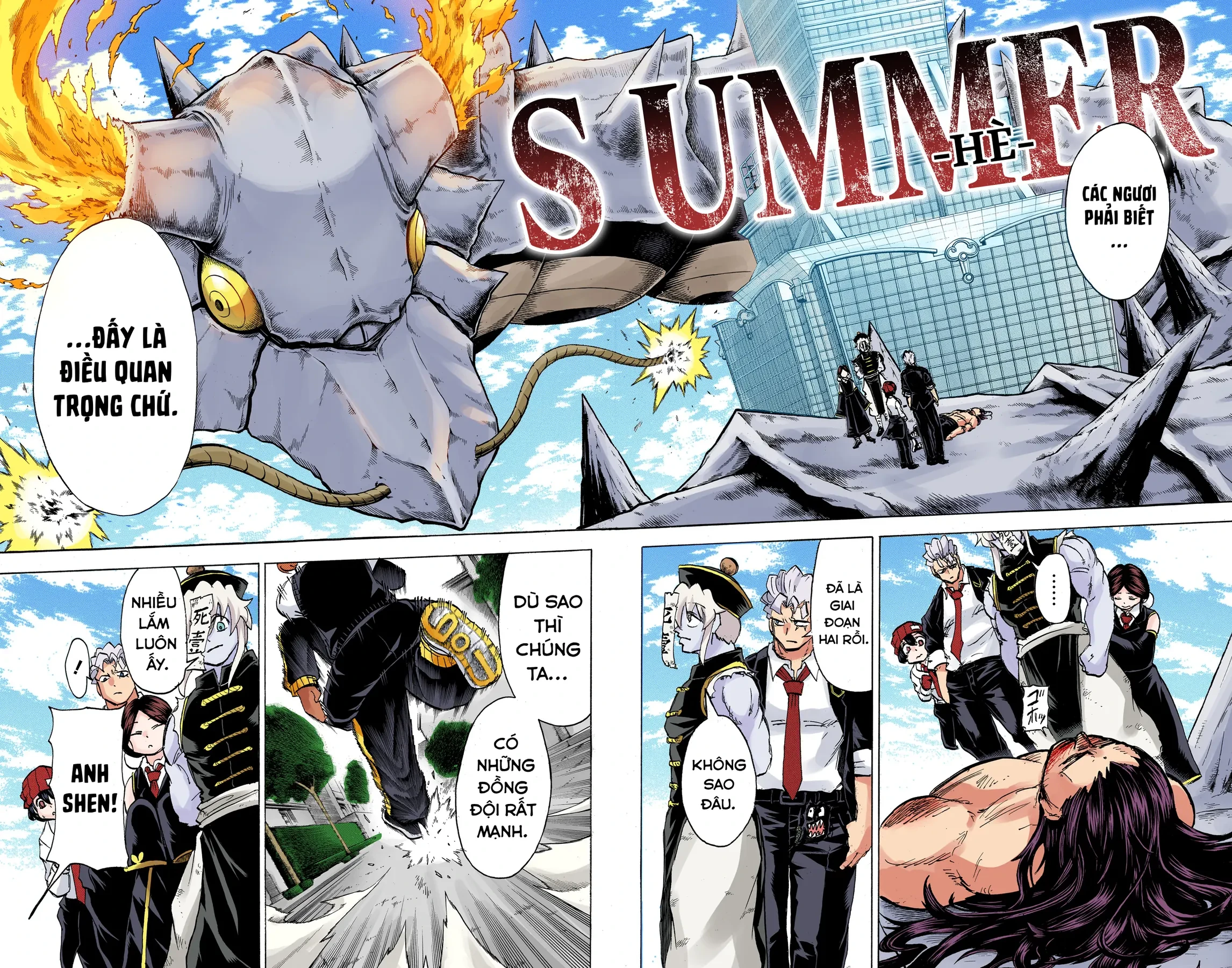 Undead Unluck Có Màu Chapter  66 - 10