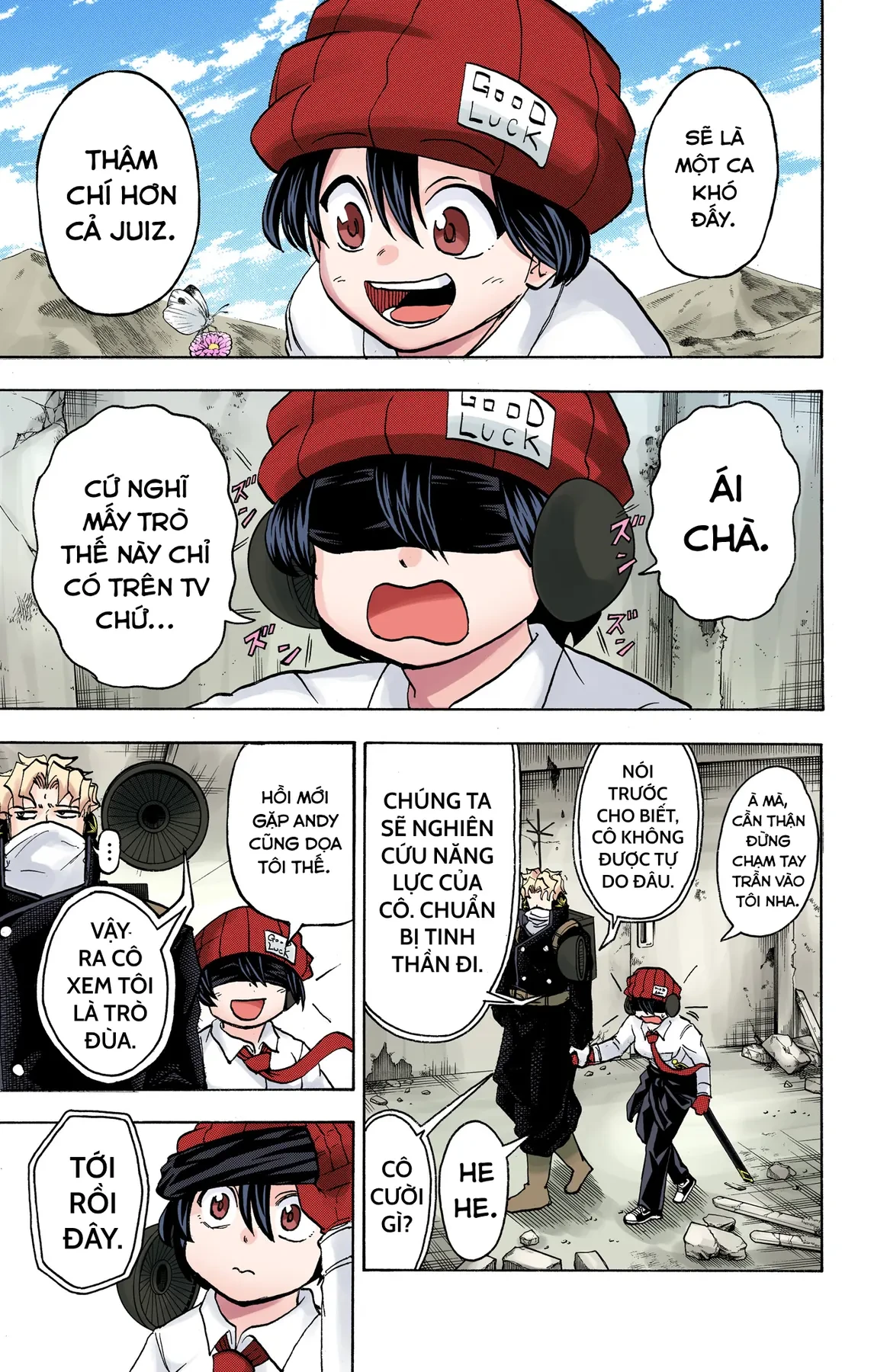 Undead Unluck Có Màu Chapter  69 - 9