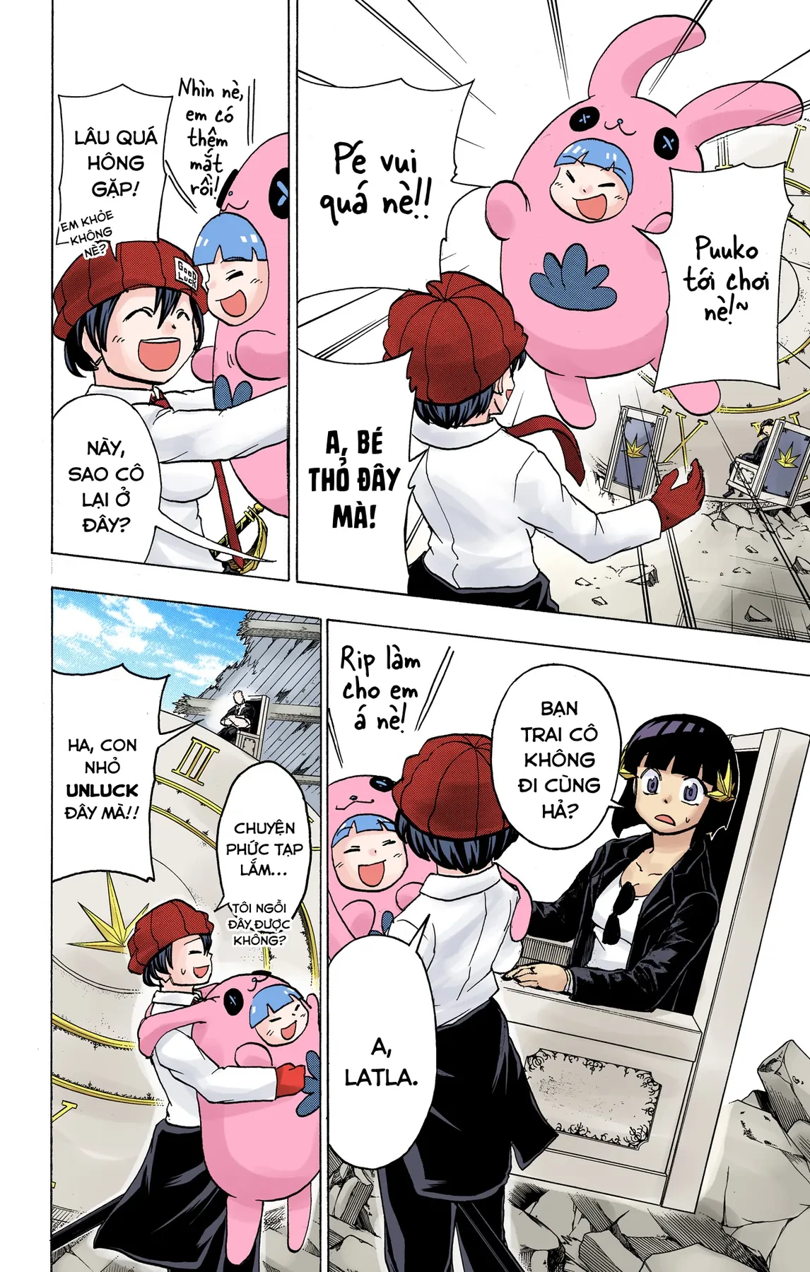 Undead Unluck Có Màu Chapter  69 - 11