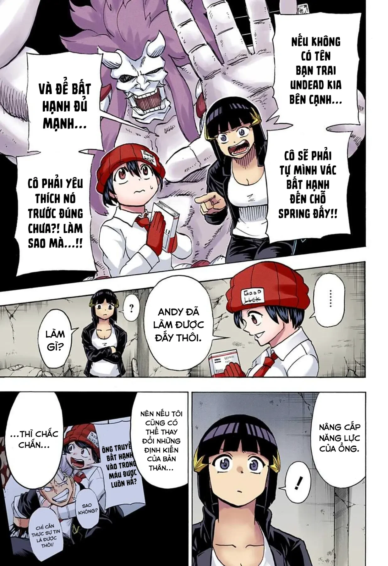 Undead Unluck Có Màu Chapter  71 - 4
