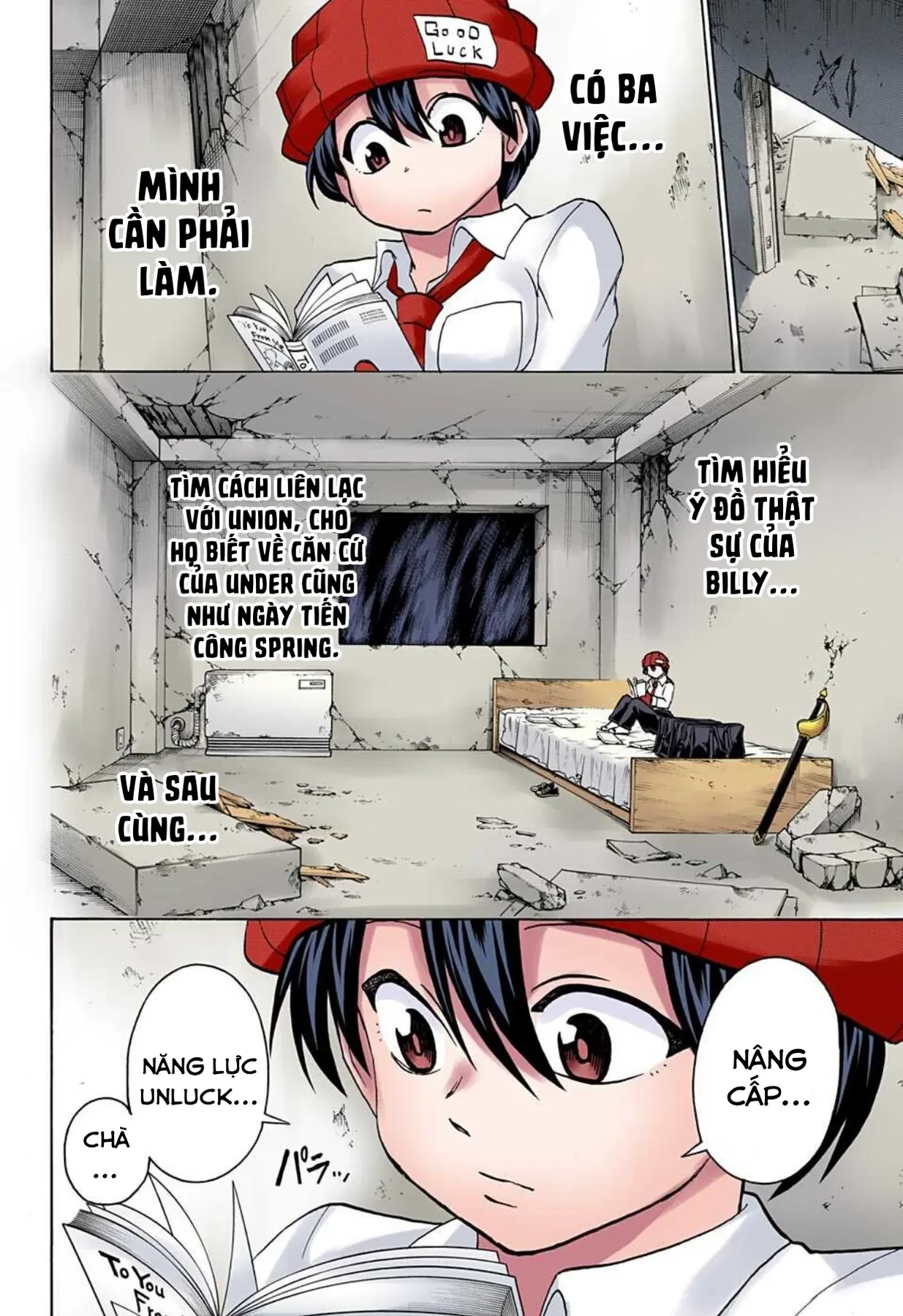 Undead Unluck Có Màu Chapter  71 - 13