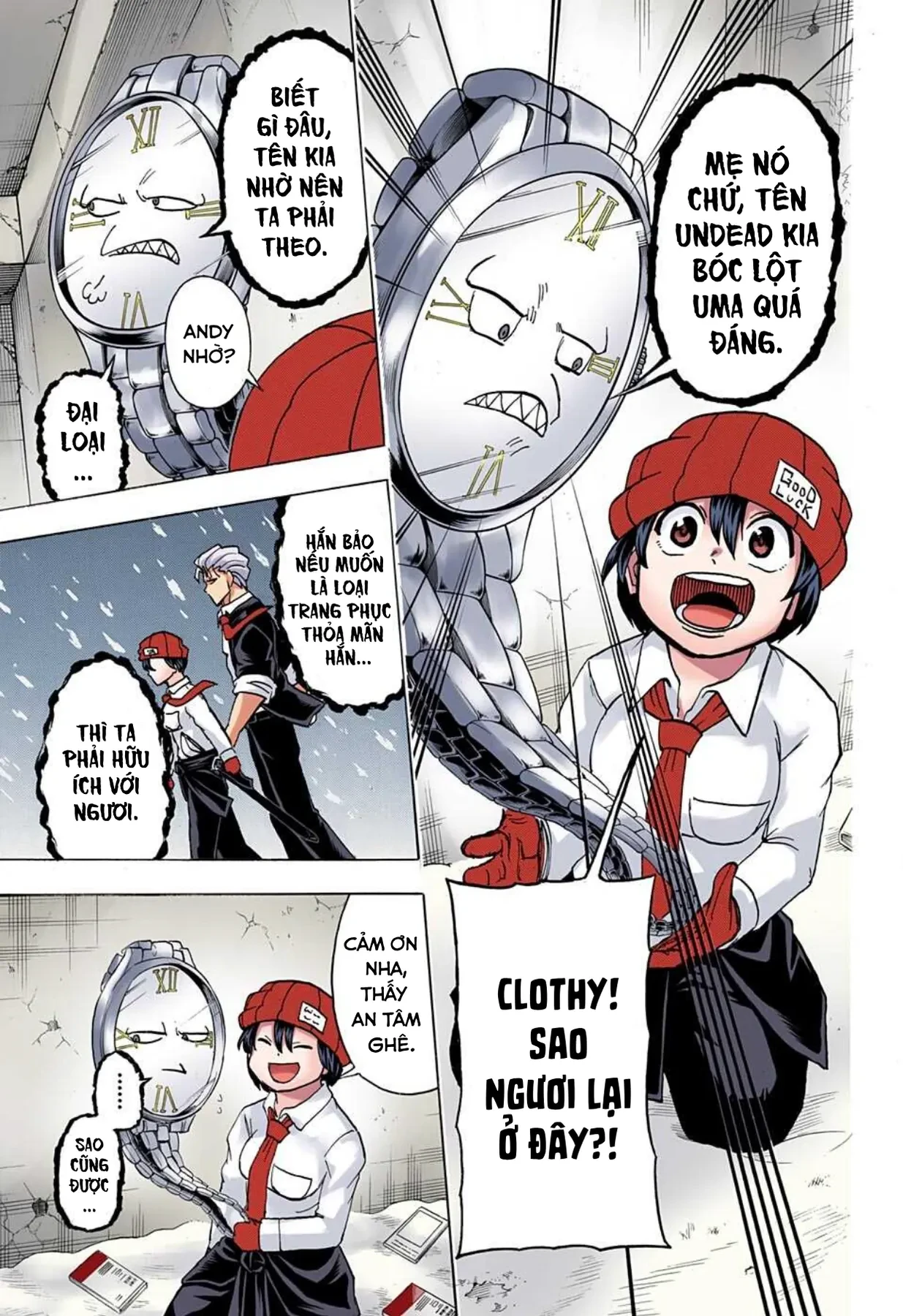 Undead Unluck Có Màu Chapter  71 - 17