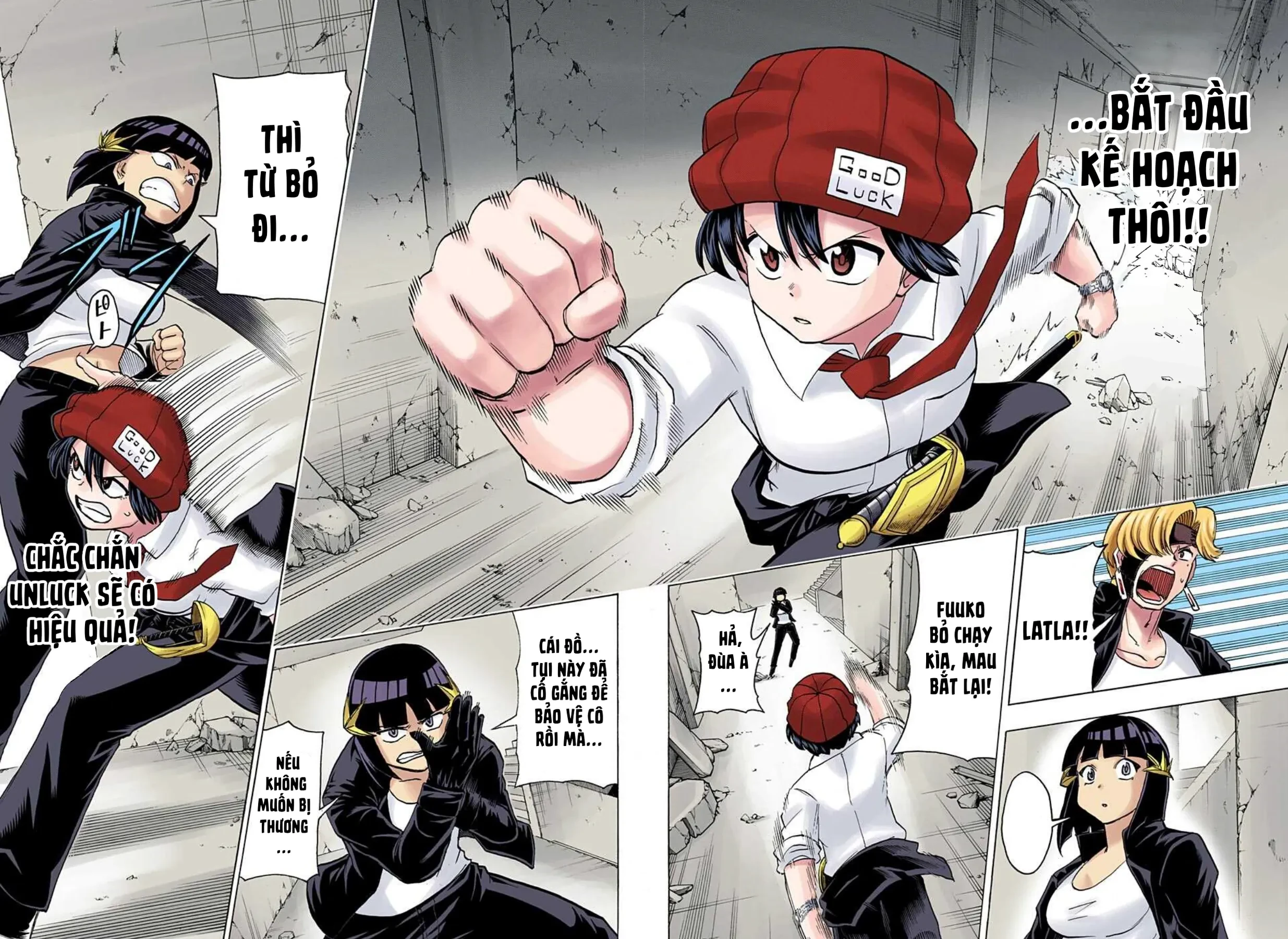 Undead Unluck Có Màu Chapter  72 - 8