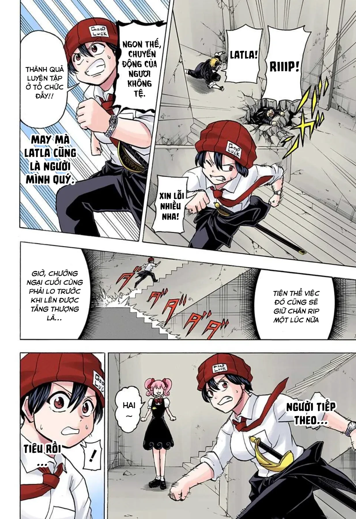 Undead Unluck Có Màu Chapter  72 - 9