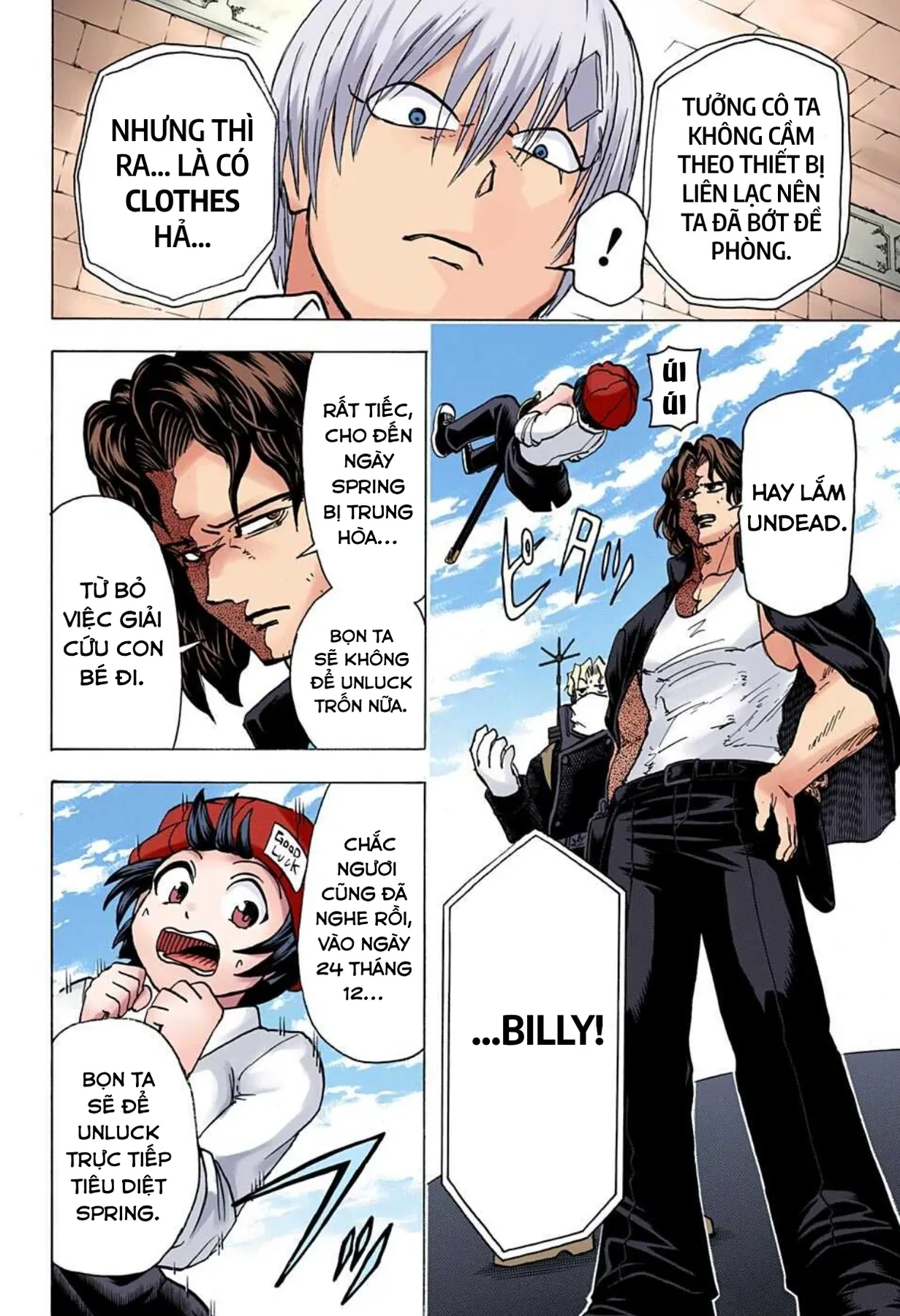 Undead Unluck Có Màu Chapter  73 - 10