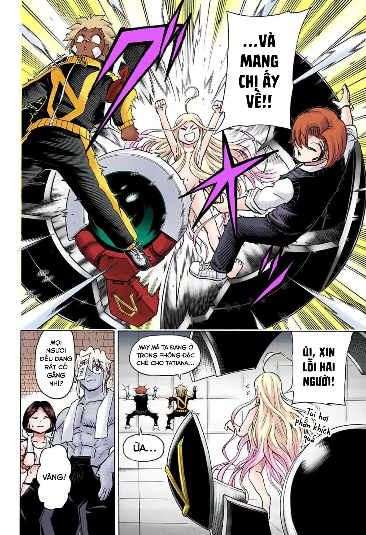 Undead Unluck Có Màu Chapter  74 - 3