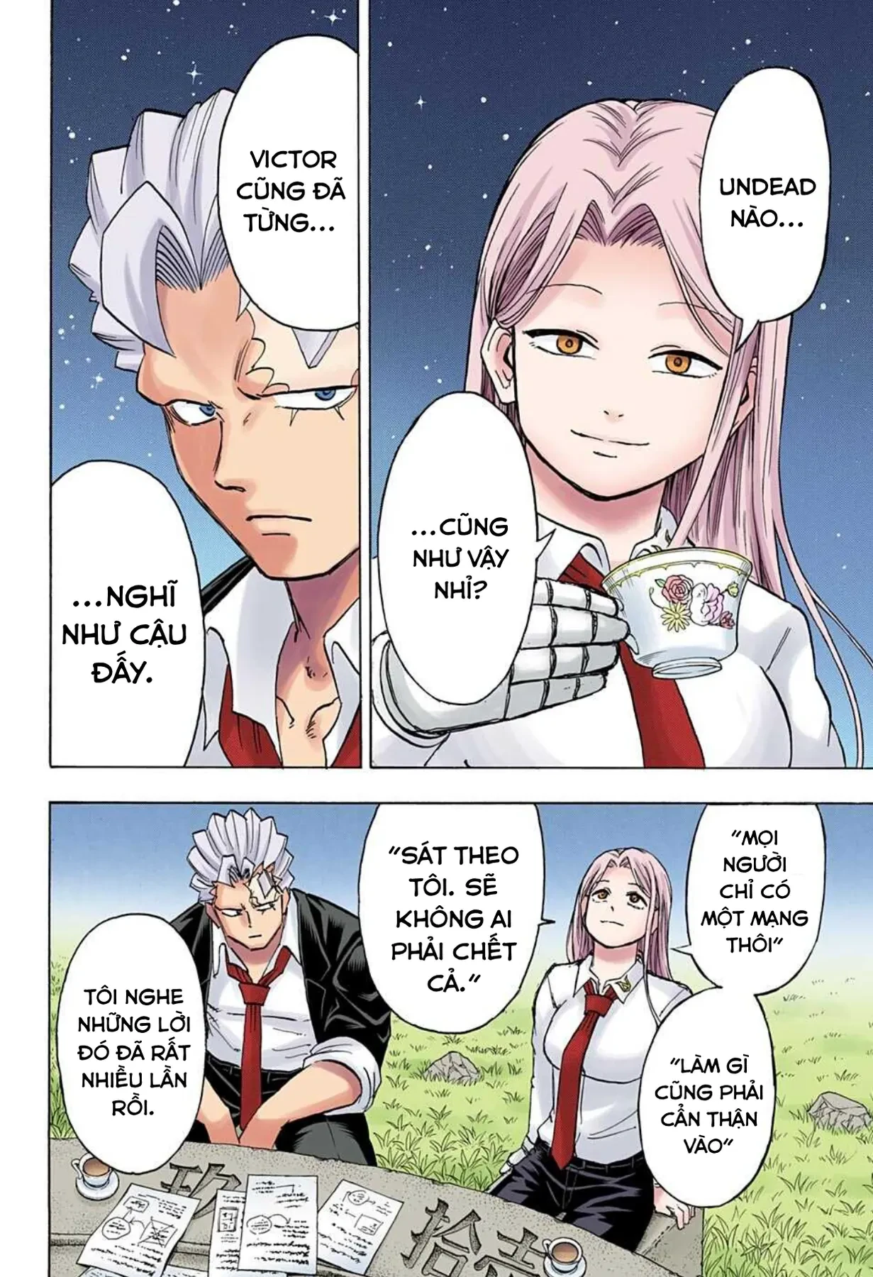 Undead Unluck Có Màu Chapter  74 - 7