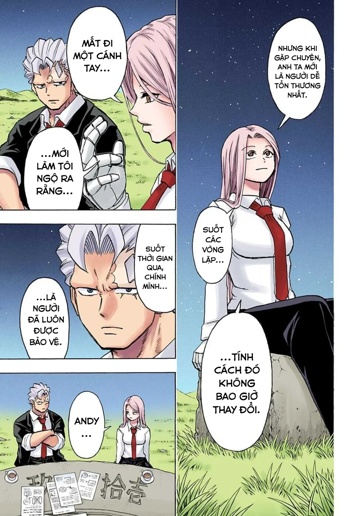 Undead Unluck Có Màu Chapter  74 - 8