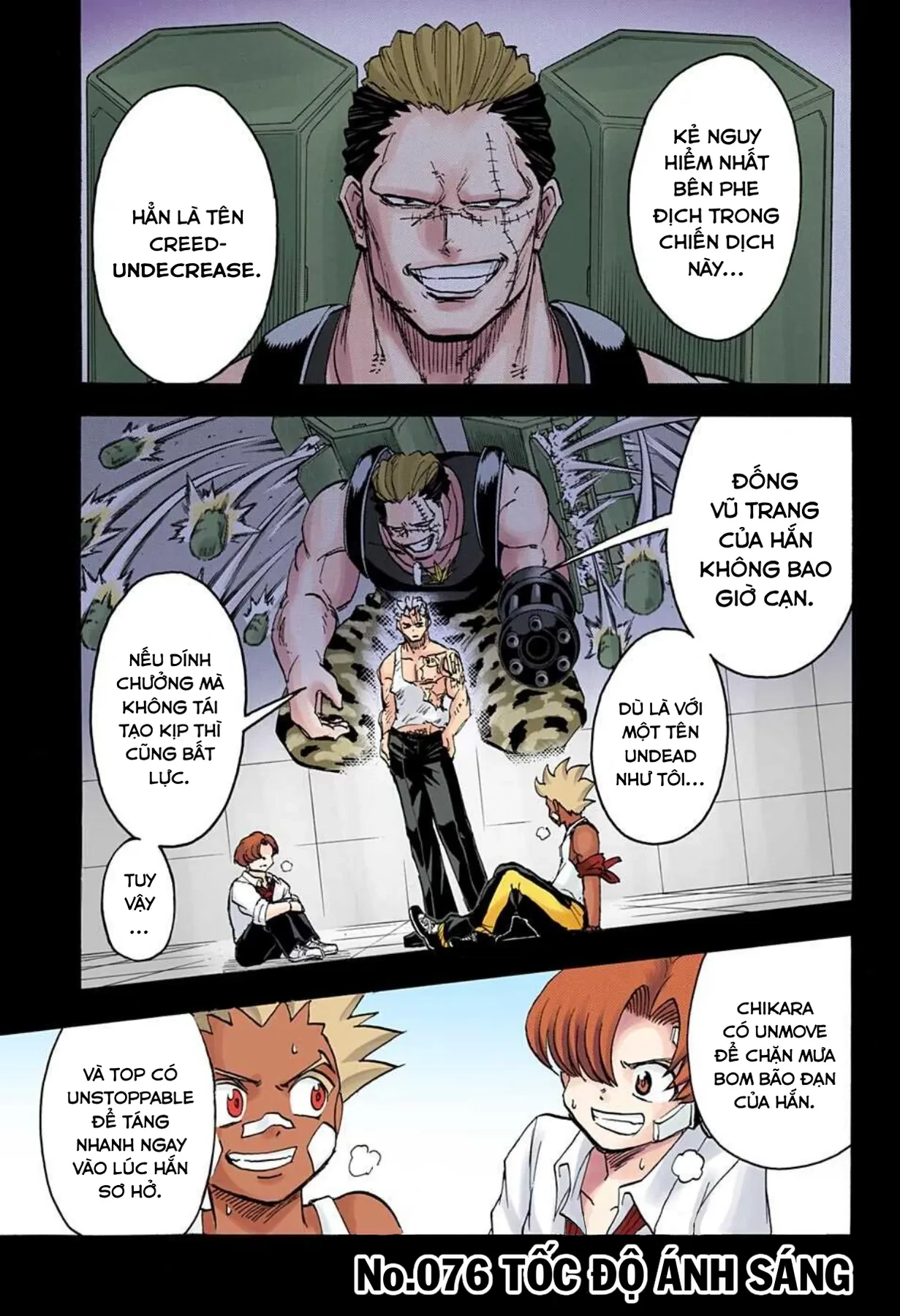 Undead Unluck Có Màu Chapter  76 - 2