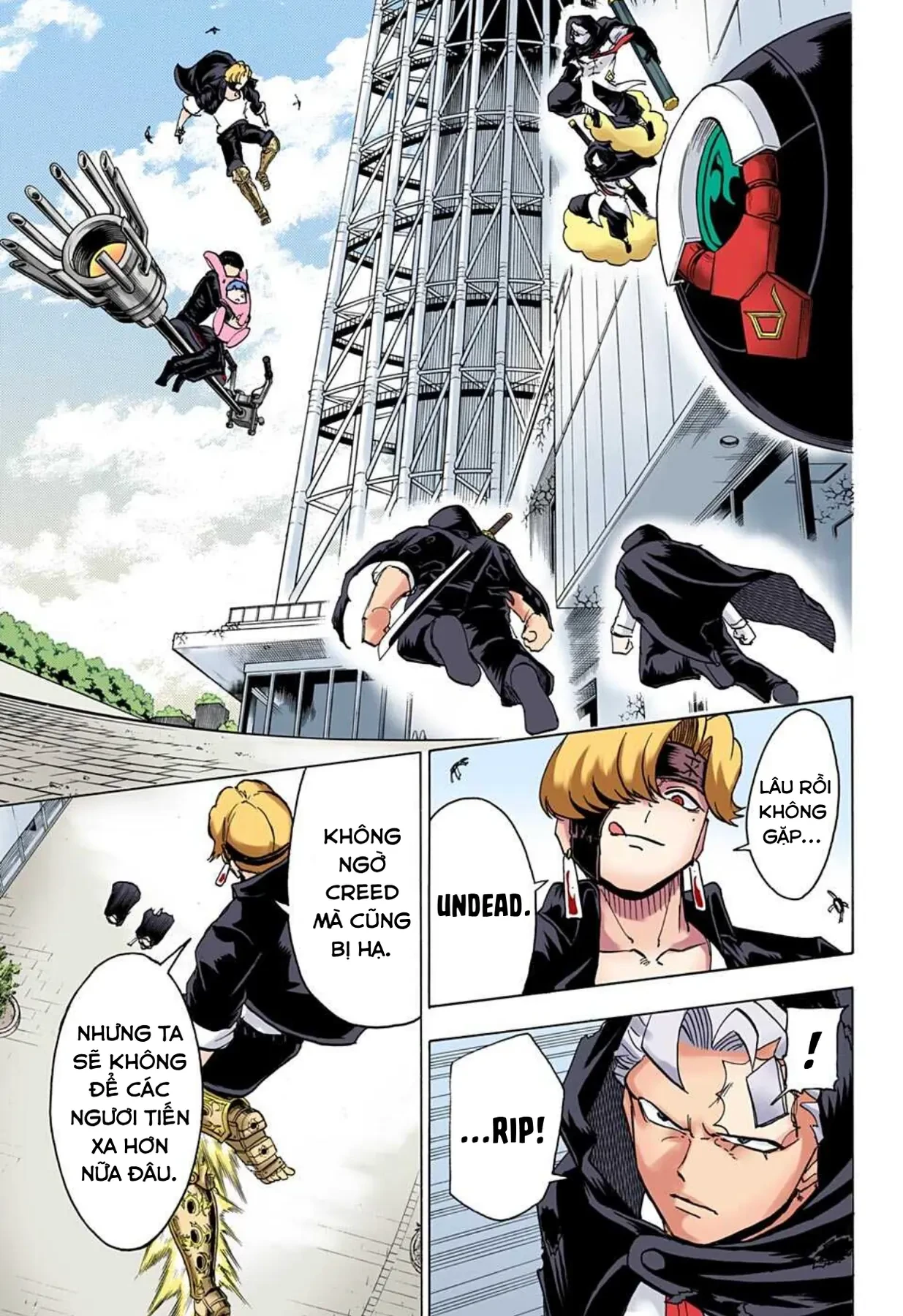 Undead Unluck Có Màu Chapter  79 - 4