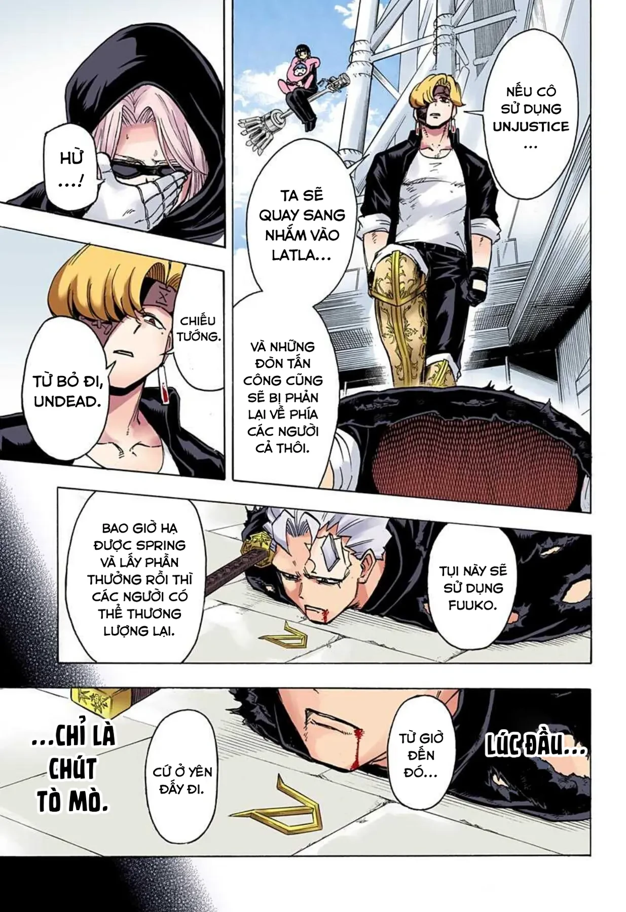 Undead Unluck Có Màu Chapter  79 - 10