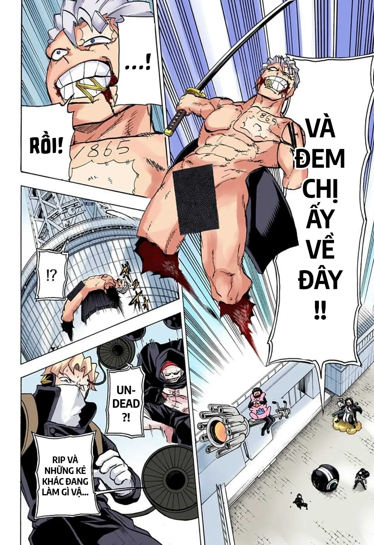 Undead Unluck Có Màu Chapter  79 - 17