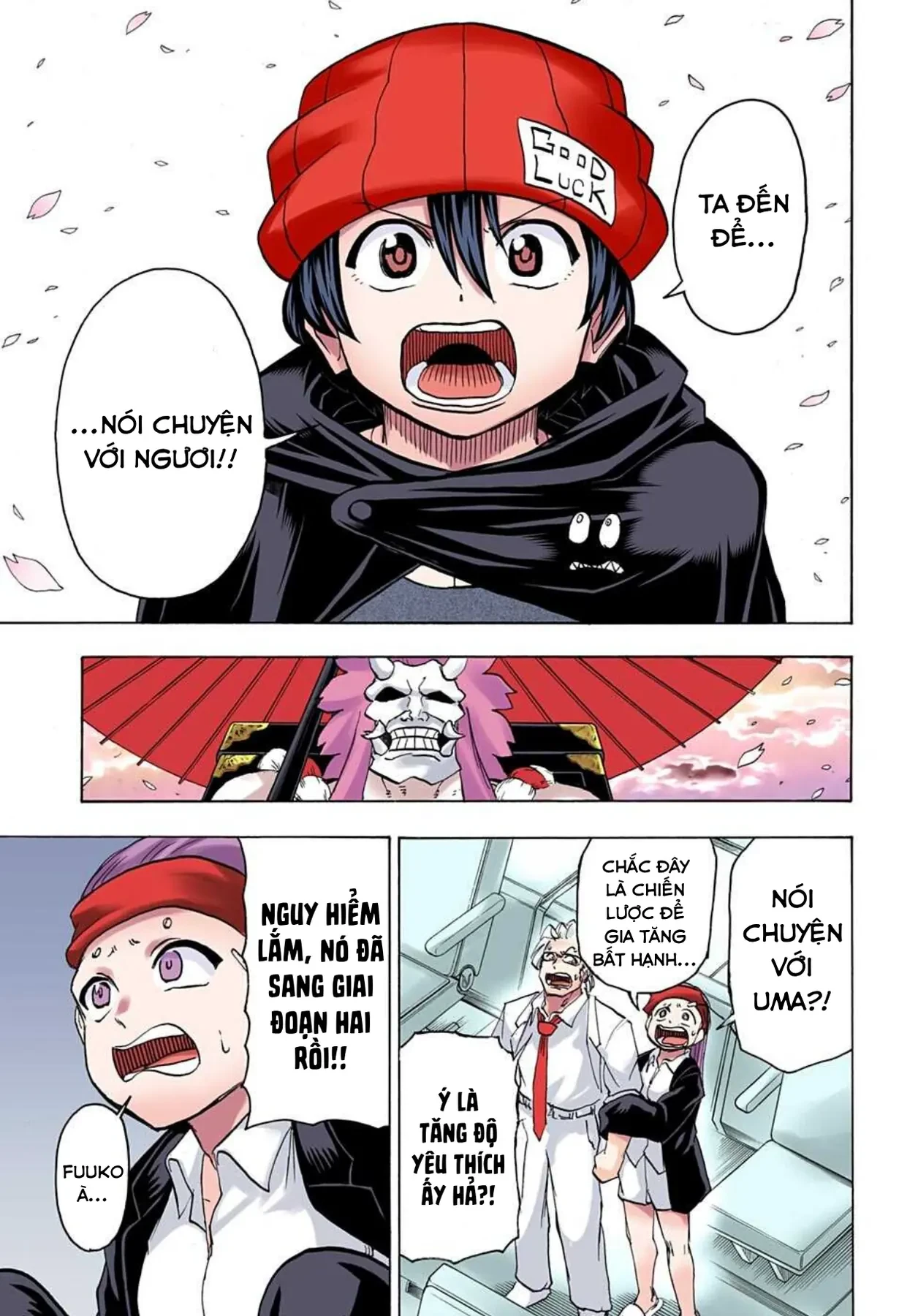 Undead Unluck Có Màu Chapter  83 - 4