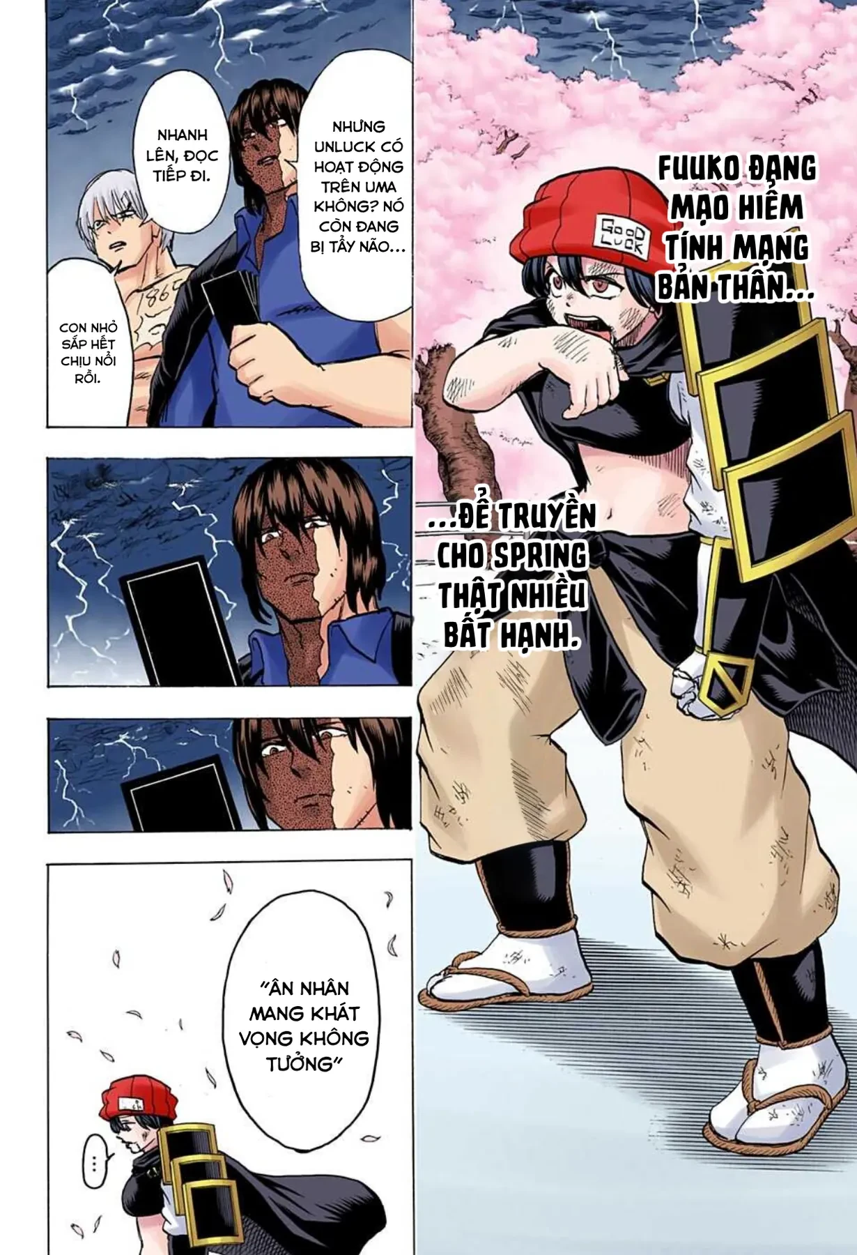 Undead Unluck Có Màu Chapter  87 - 14
