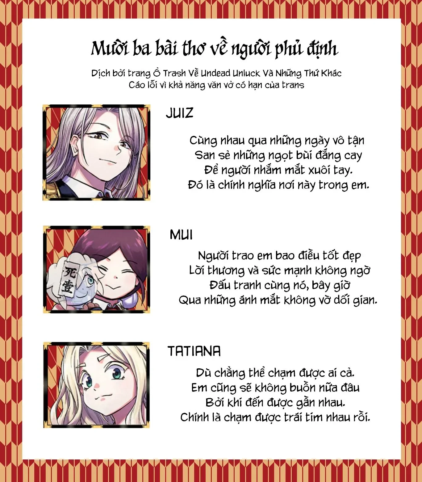 Undead Unluck Có Màu Chapter  88 - 19