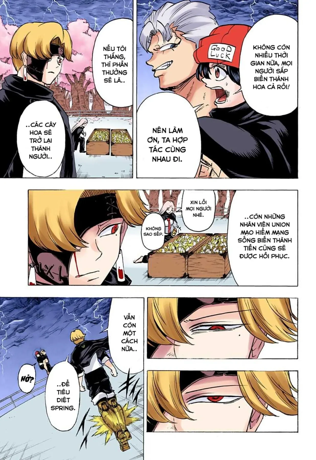 Undead Unluck Có Màu Chapter  90 - 10