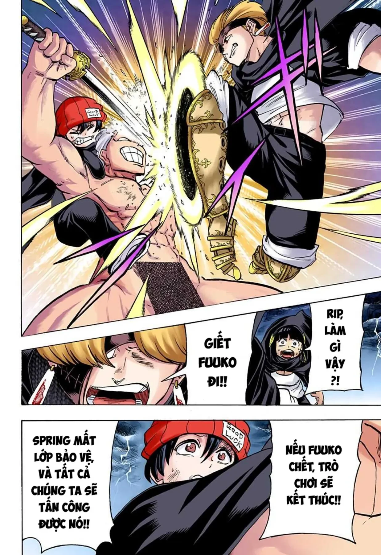 Undead Unluck Có Màu Chapter  90 - 11