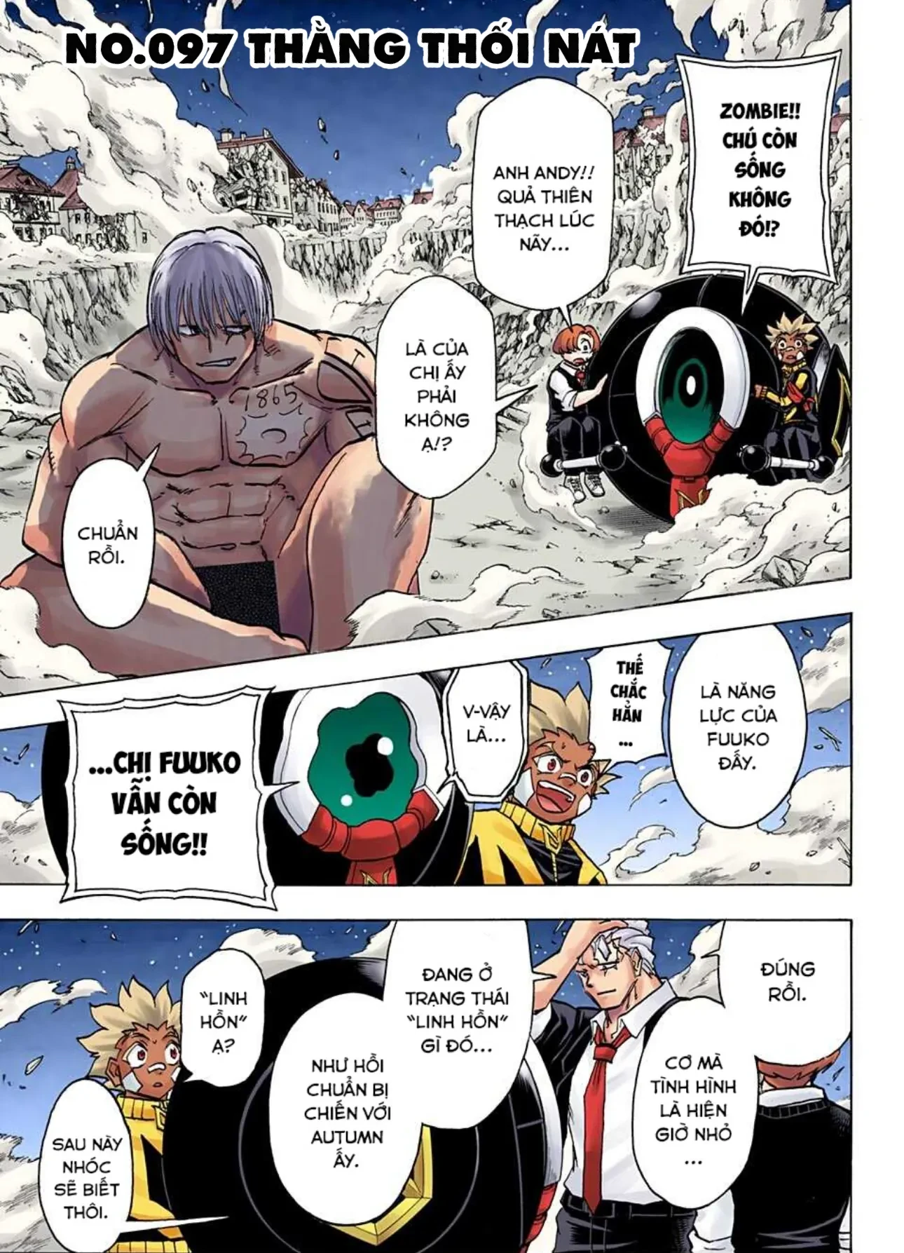 Undead Unluck Có Màu Chapter  97 - 2