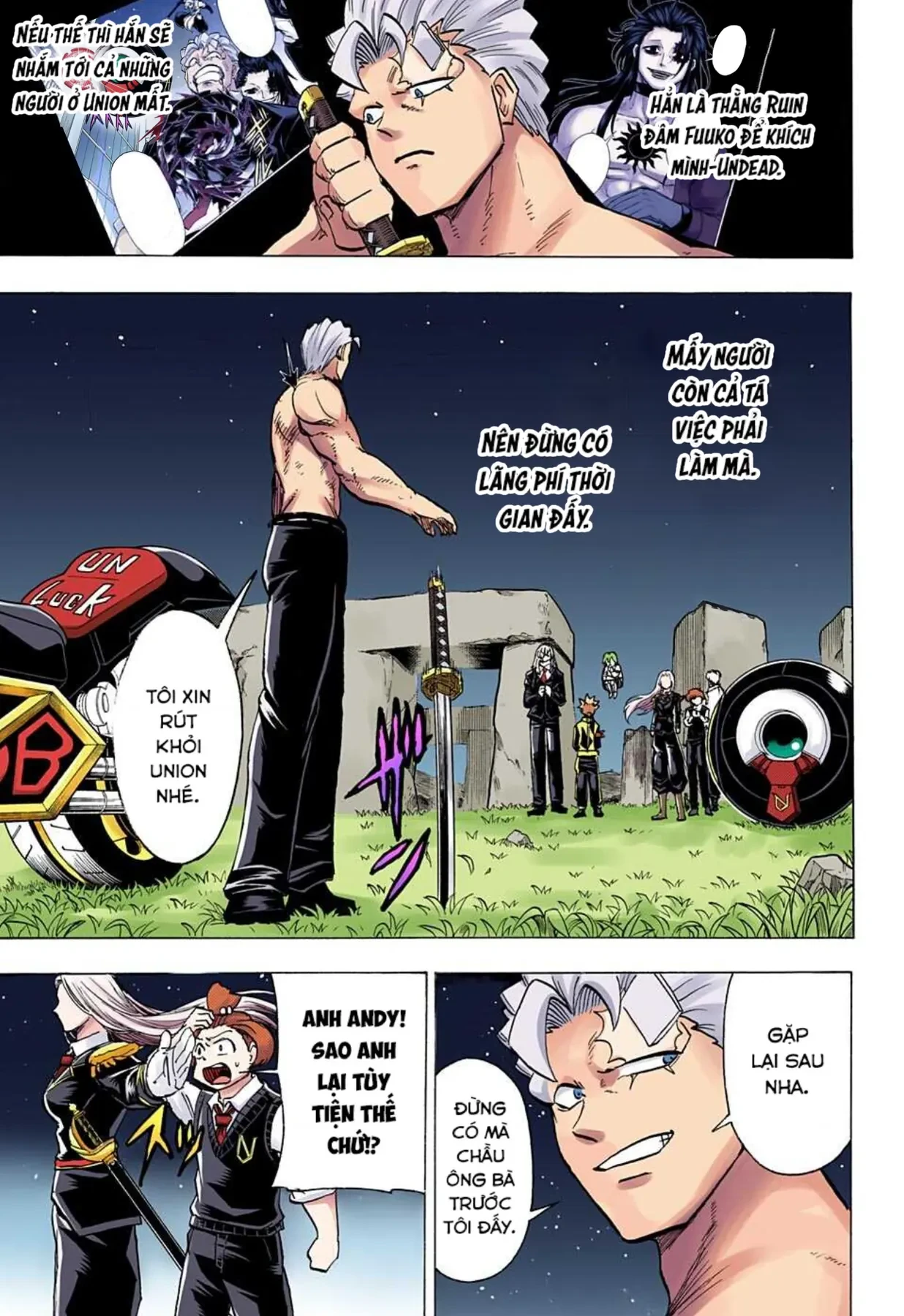 Undead Unluck Có Màu Chapter  98 - 14