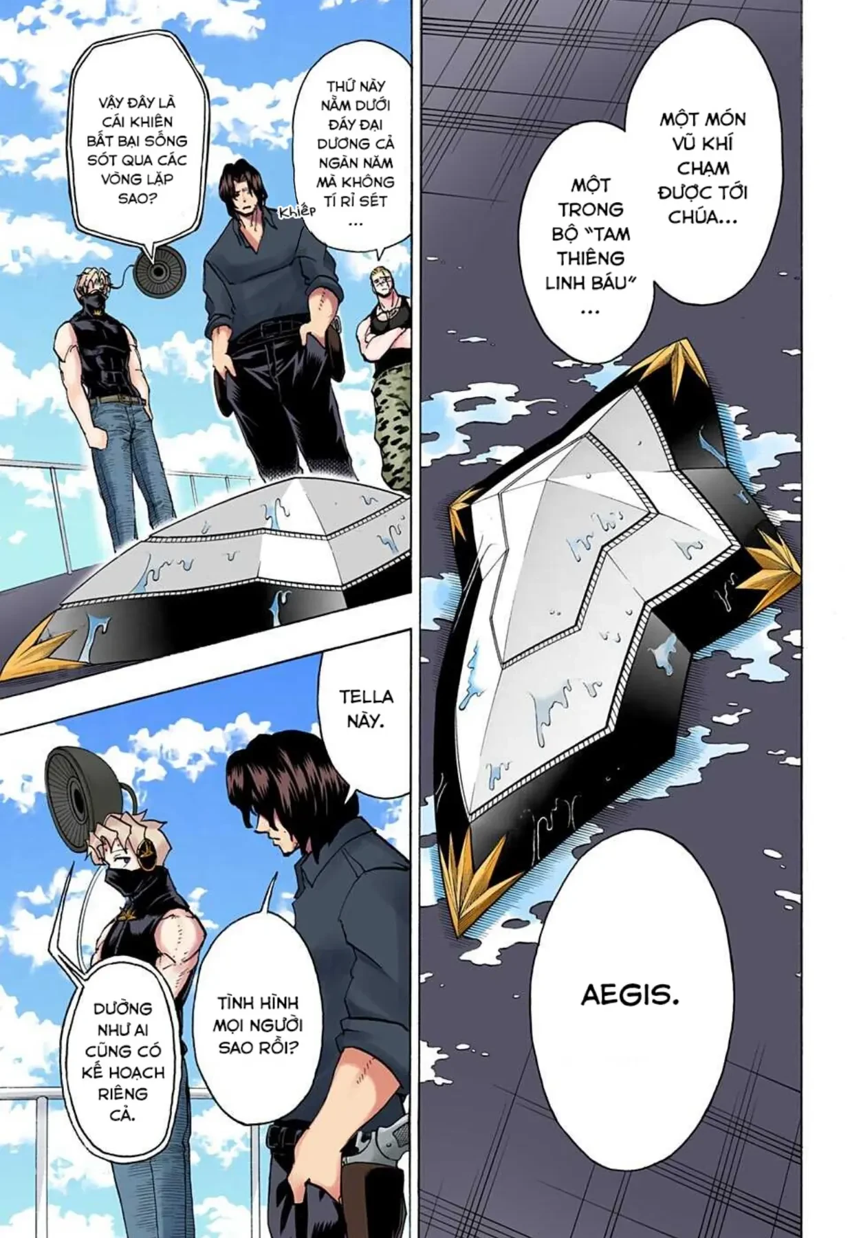 Undead Unluck Có Màu Chapter  99 - 4