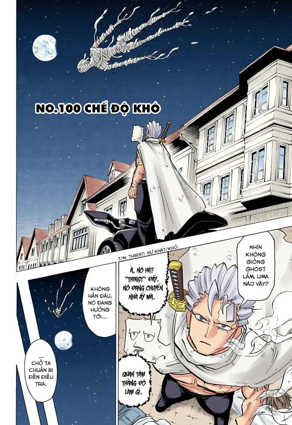 Undead Unluck Có Màu Chapter  100 - 3