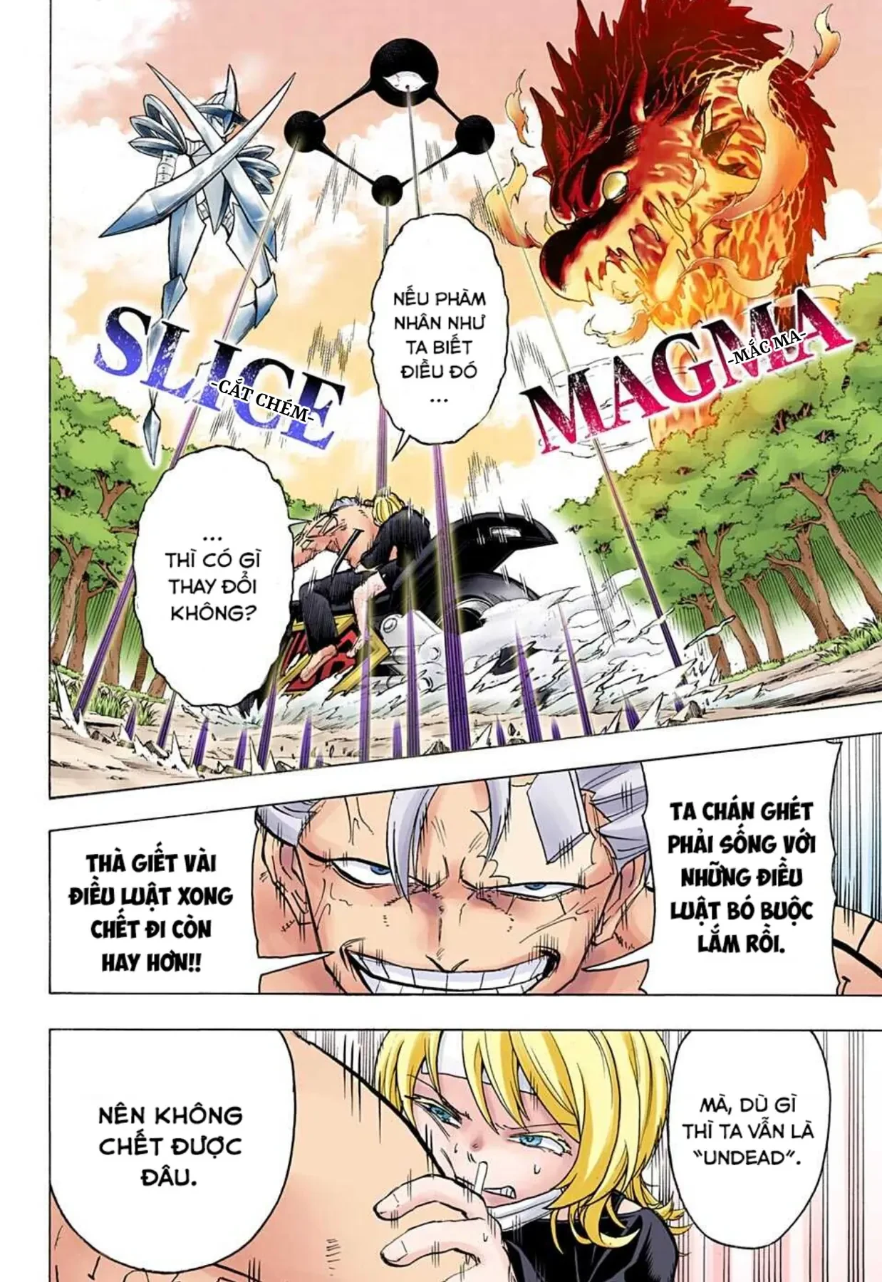 Undead Unluck Có Màu Chapter  101 - 9