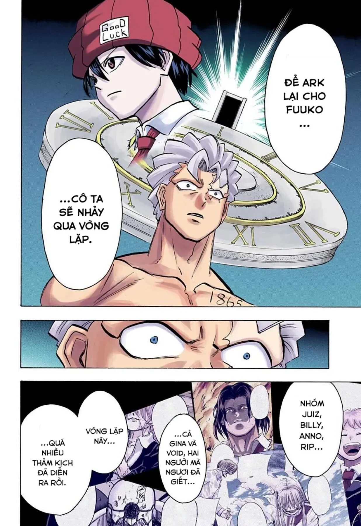 Undead Unluck Có Màu Chapter  110 - 9