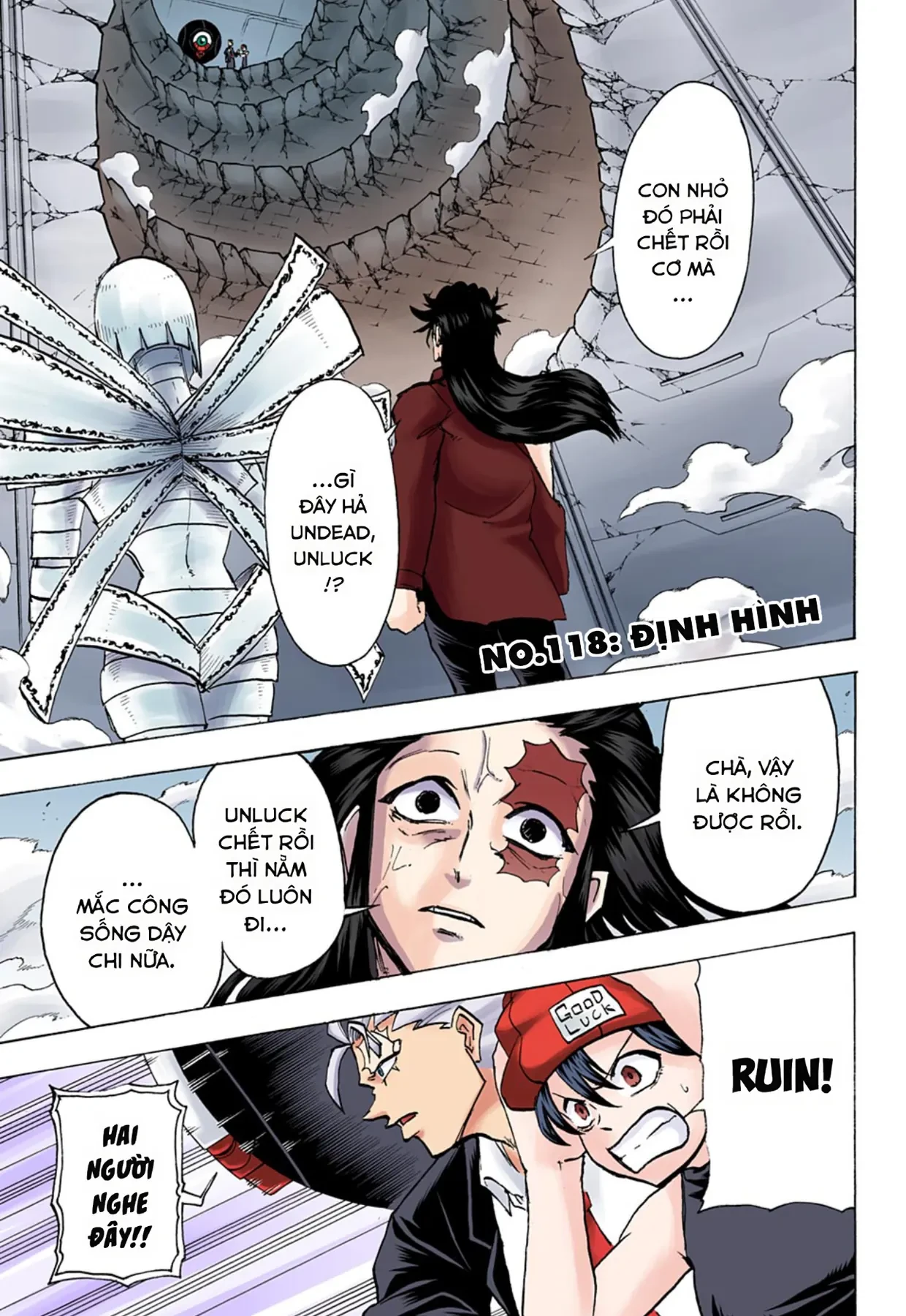 Undead Unluck Có Màu Chapter  118 - 2