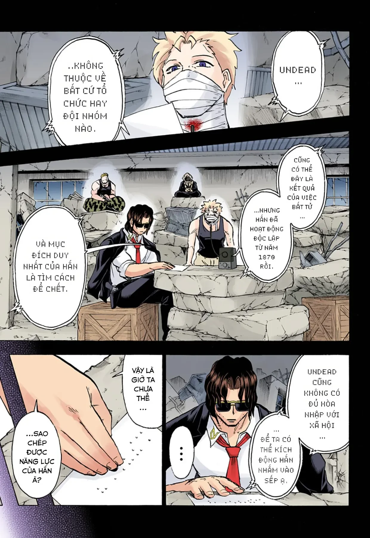 Undead Unluck Có Màu Chapter  120 - 6