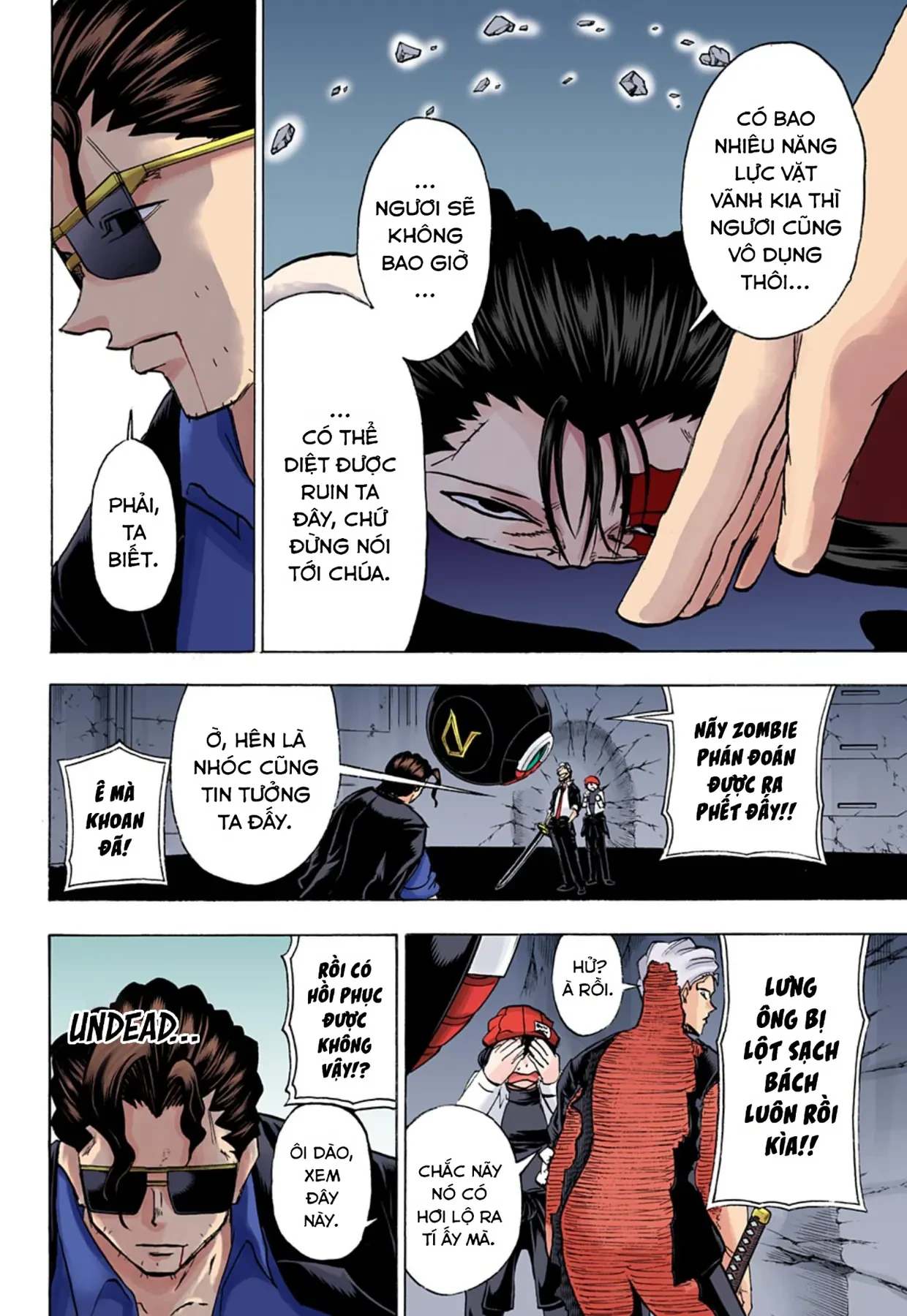 Undead Unluck Có Màu Chapter  120 - 10