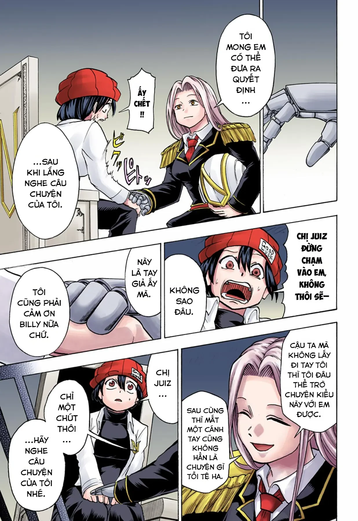 Undead Unluck Có Màu Chapter  122 - 8