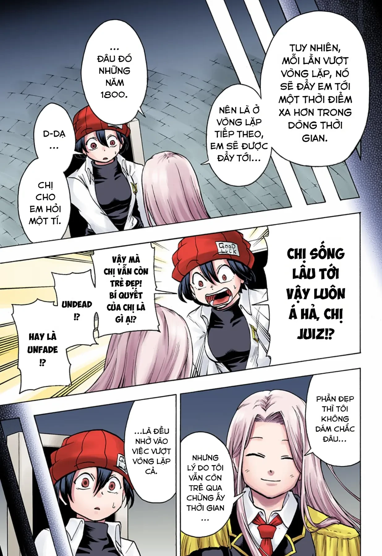 Undead Unluck Có Màu Chapter  122 - 10