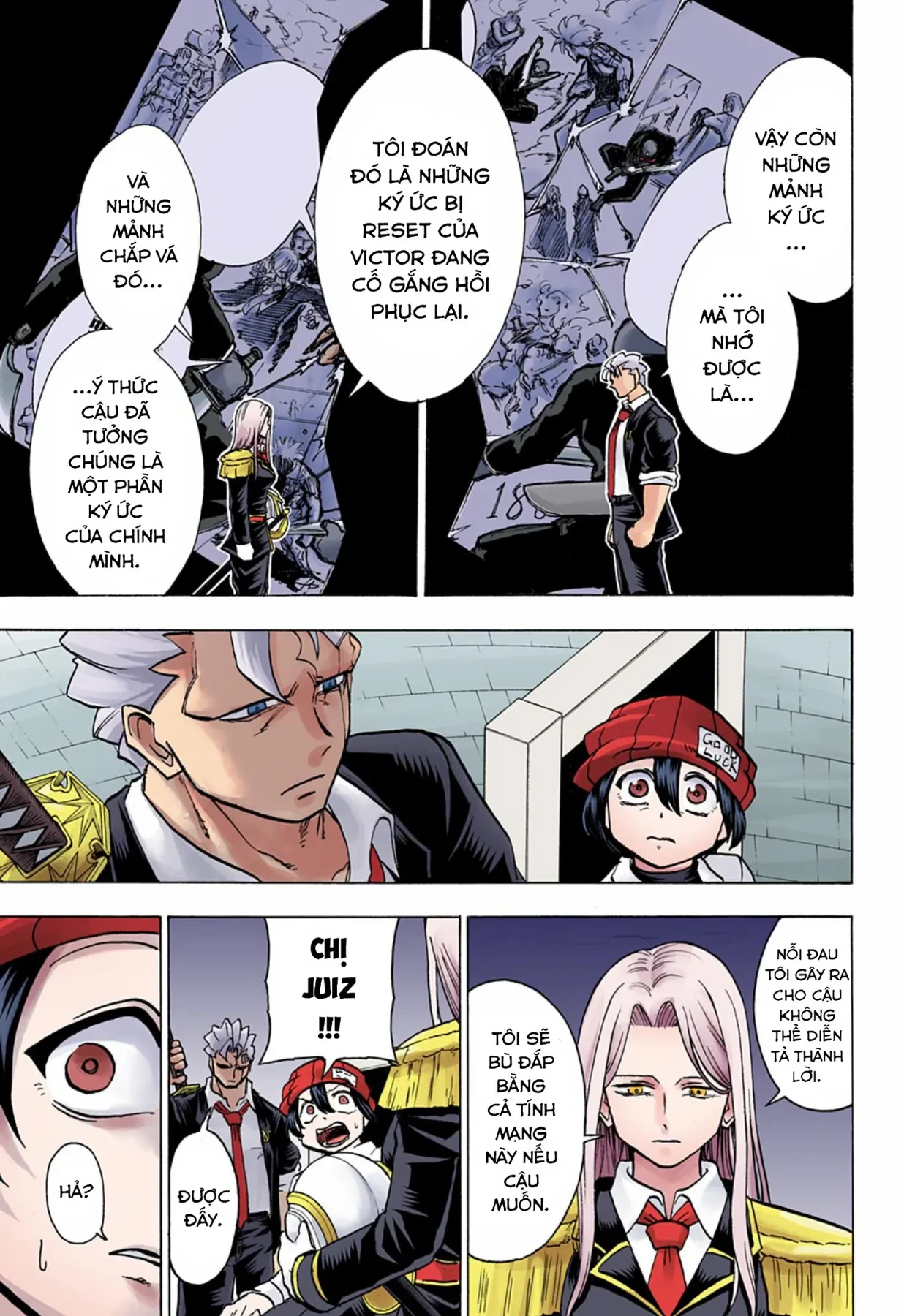 Undead Unluck Có Màu Chapter  124 - 8