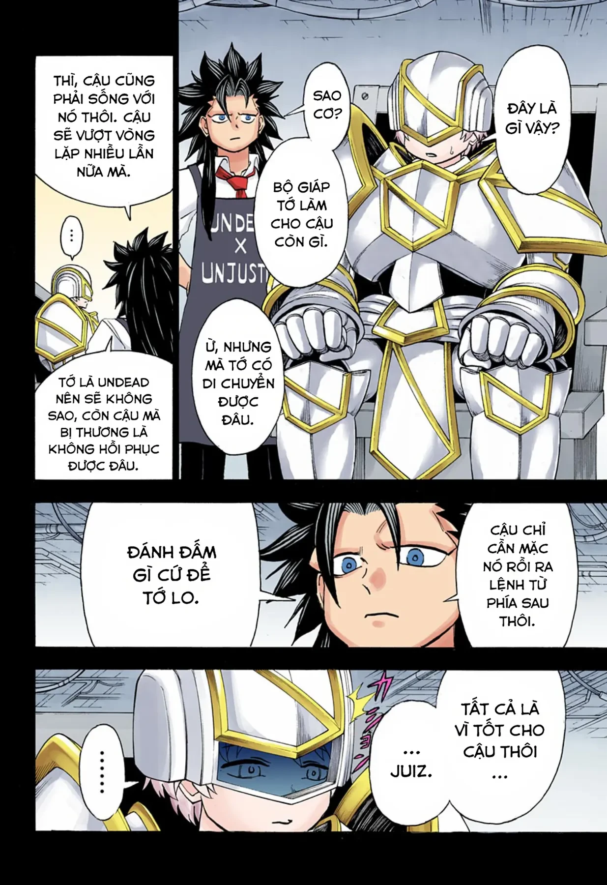 Undead Unluck Có Màu Chapter  130 - 3