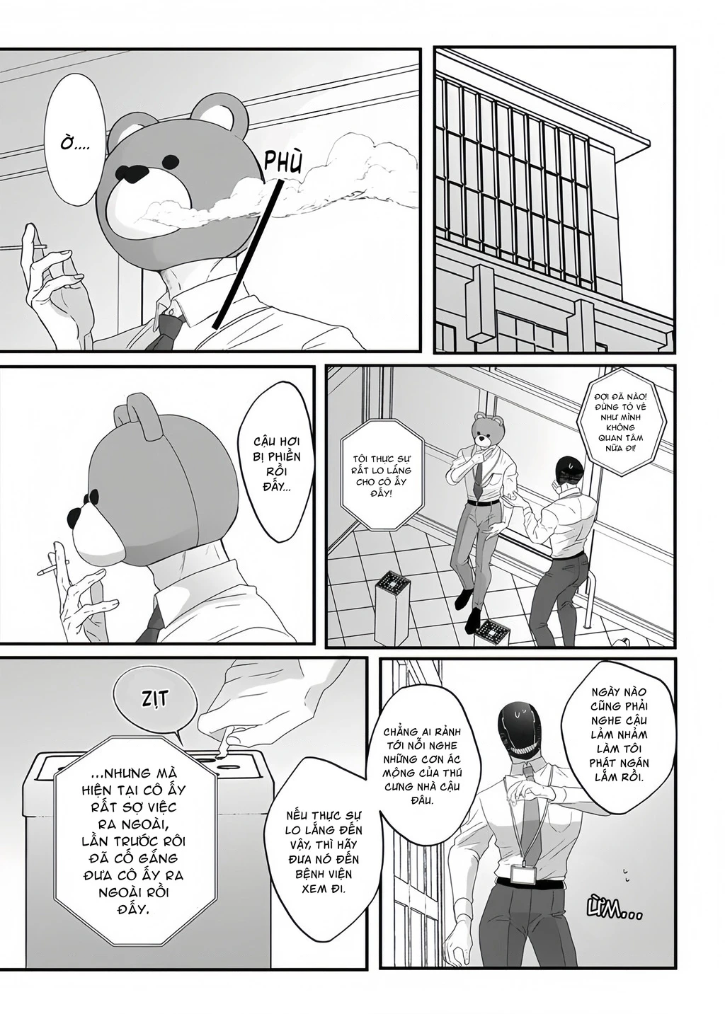 Gã Mang Đầu Kỳ Dị Và Cô Gái Loài Người Chapter 2 - 4