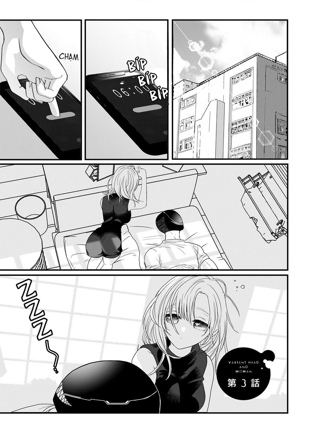 Gã Mang Đầu Kỳ Dị Và Cô Gái Loài Người Chapter 3 - 3