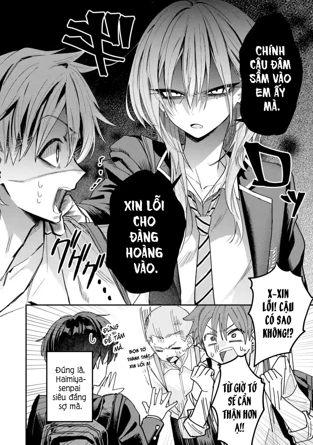 Haimiya-Senpai Không Chỉ Đáng Sợ Mà Còn Dễ Thương Chapter 3 - 3