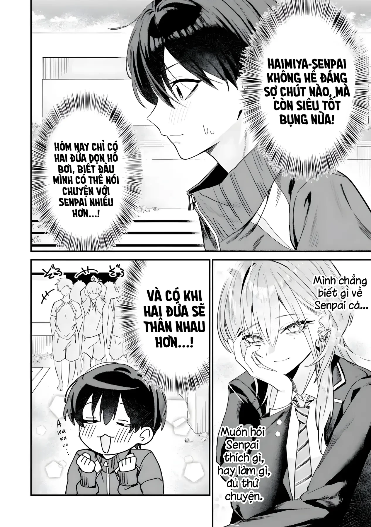 Haimiya-Senpai Không Chỉ Đáng Sợ Mà Còn Dễ Thương Chapter 4 - 5