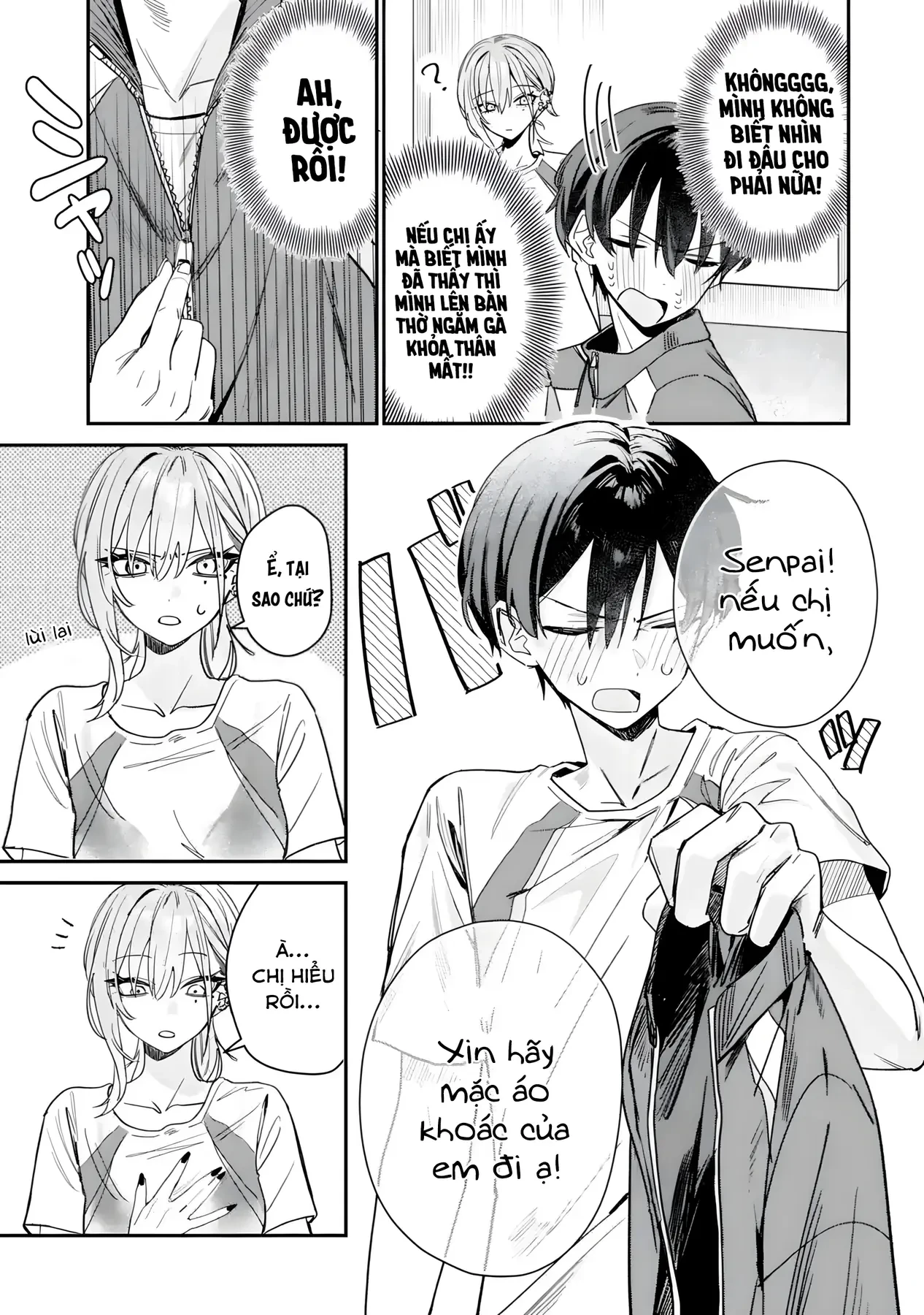 Haimiya-Senpai Không Chỉ Đáng Sợ Mà Còn Dễ Thương Chapter 5 - 4