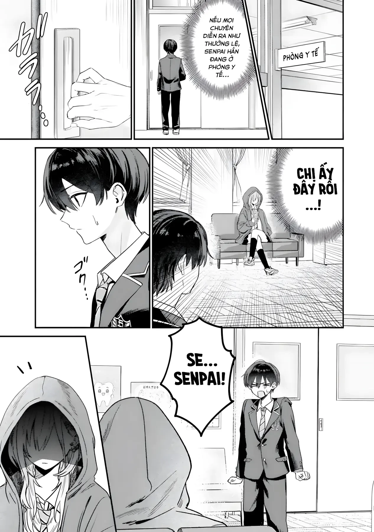 Haimiya-Senpai Không Chỉ Đáng Sợ Mà Còn Dễ Thương Chapter 6 - 6